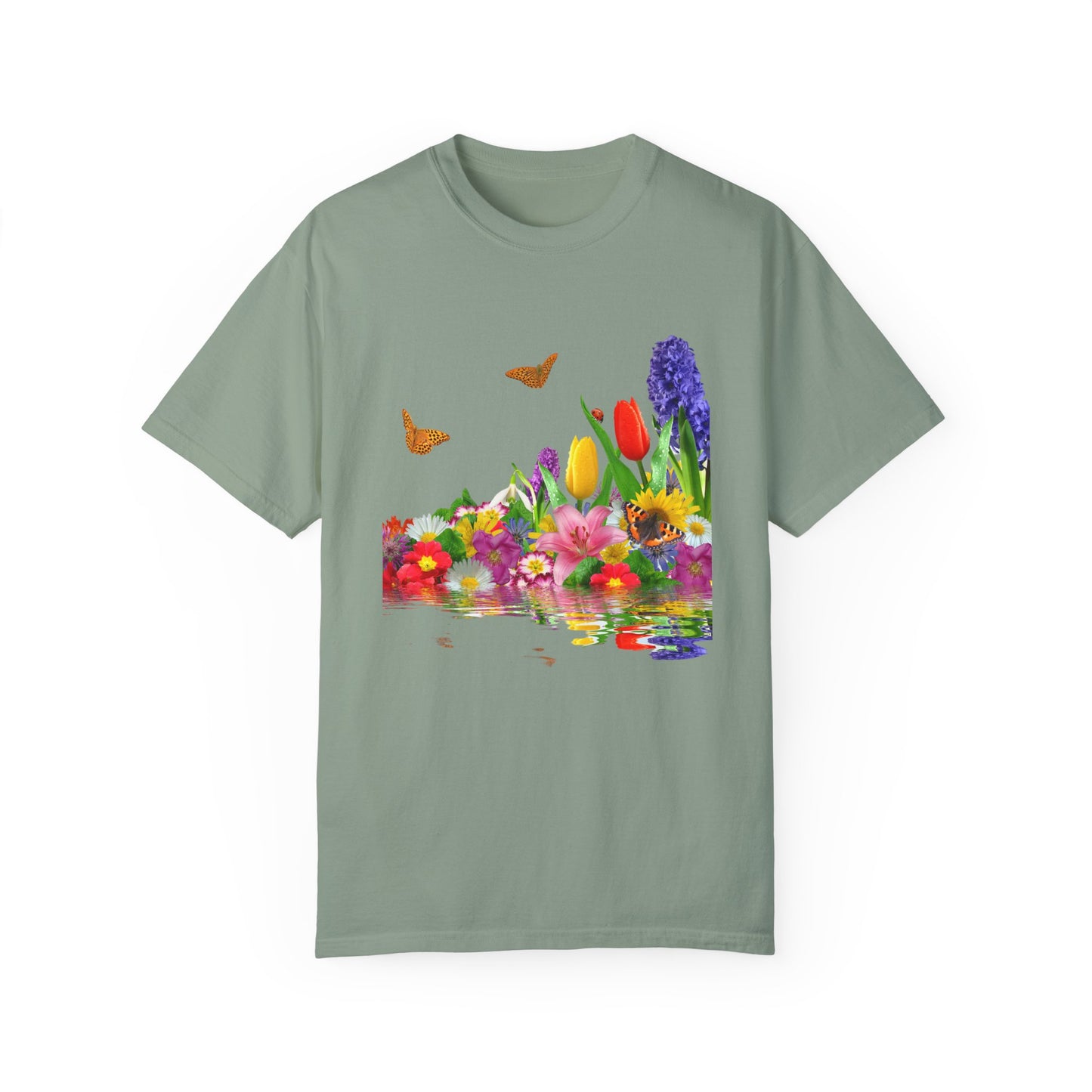 Eden's Bloom Unisex Garment-Dyed T-shirt