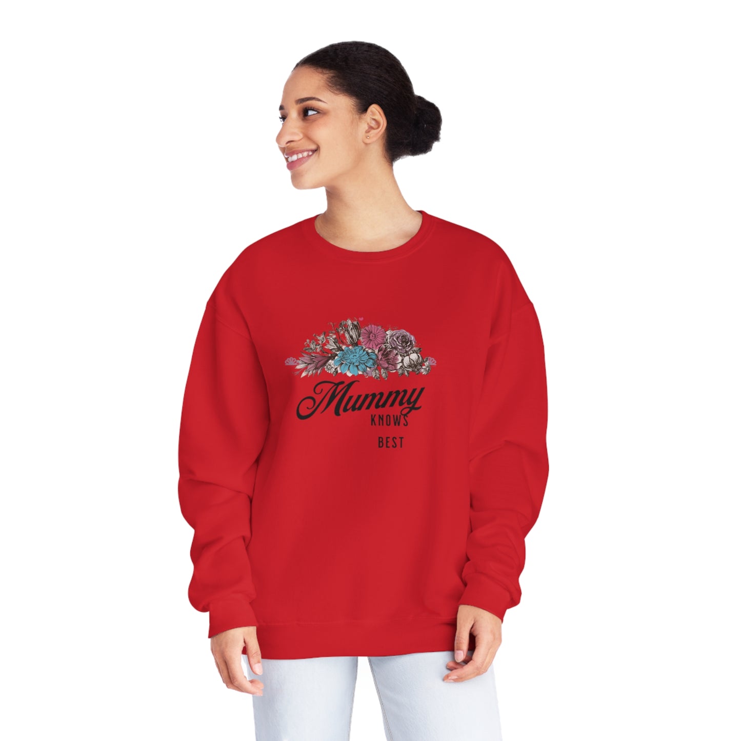 Mummy knows best Unisex NuBlend® Crewneck Sweatshirt