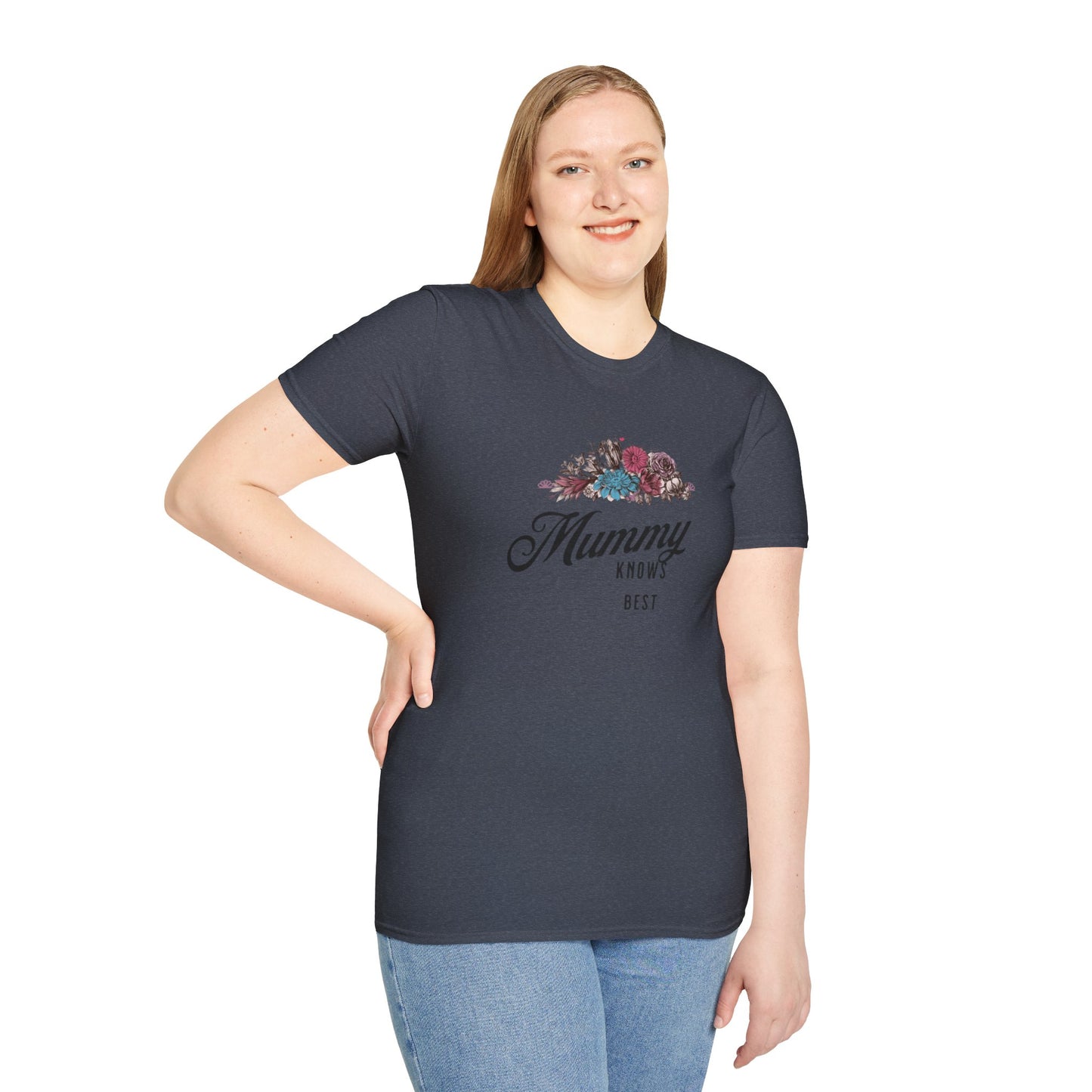 Mummy Knows Best Unisex Softstyle T-Shirt