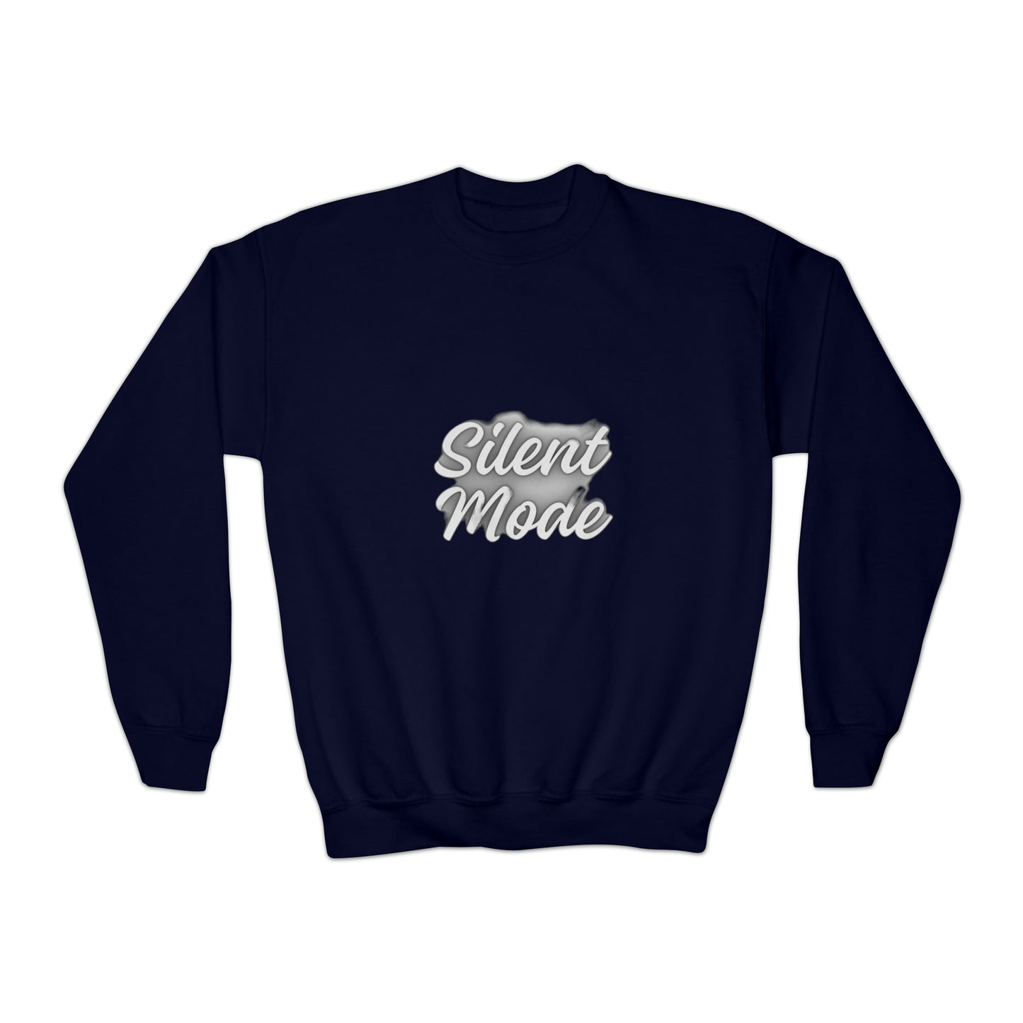 Silent Mode Youth Crewneck Sweatshirt