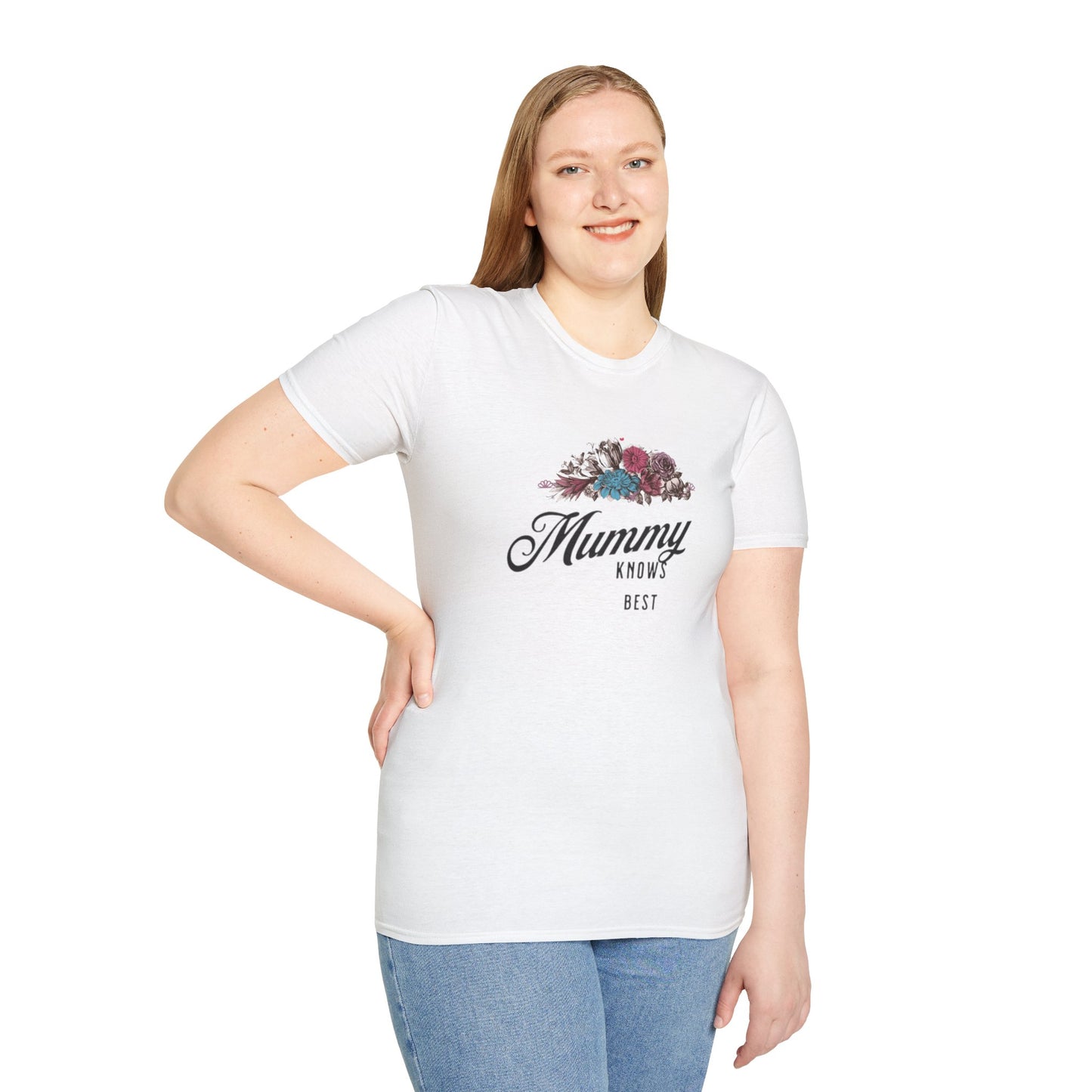 Mummy Knows Best Unisex Softstyle T-Shirt