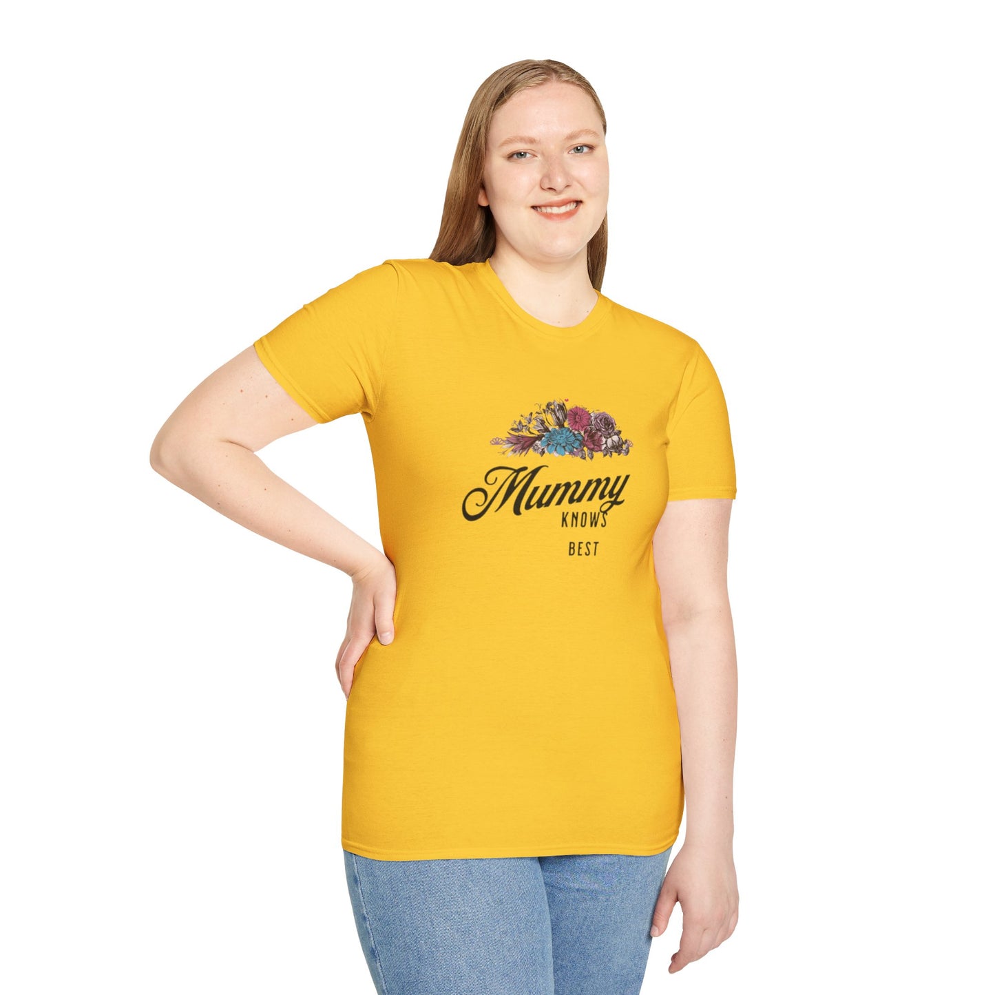 Mummy Knows Best Unisex Softstyle T-Shirt