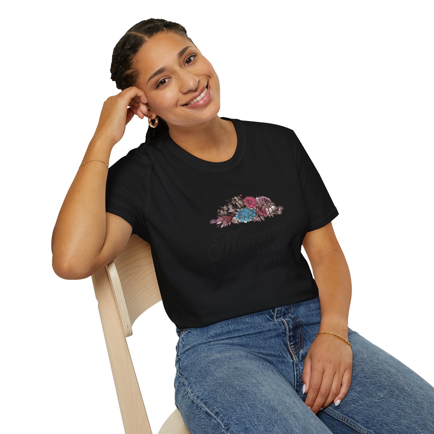 Mummy Knows Best Unisex Softstyle T-Shirt