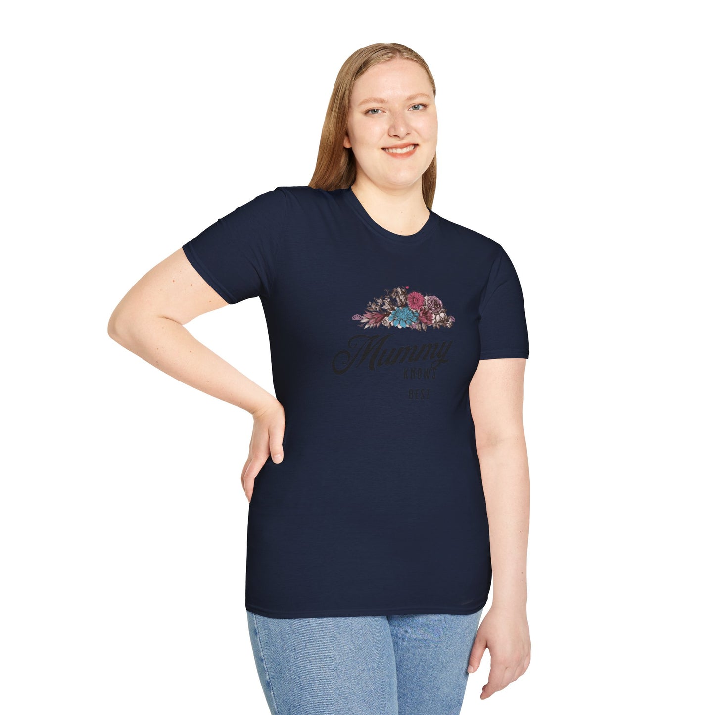 Mummy Knows Best Unisex Softstyle T-Shirt