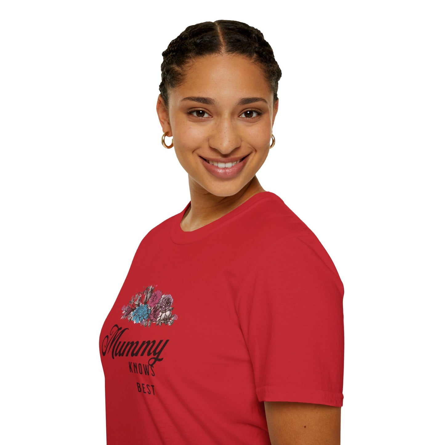 Mummy Knows Best Unisex Softstyle T-Shirt