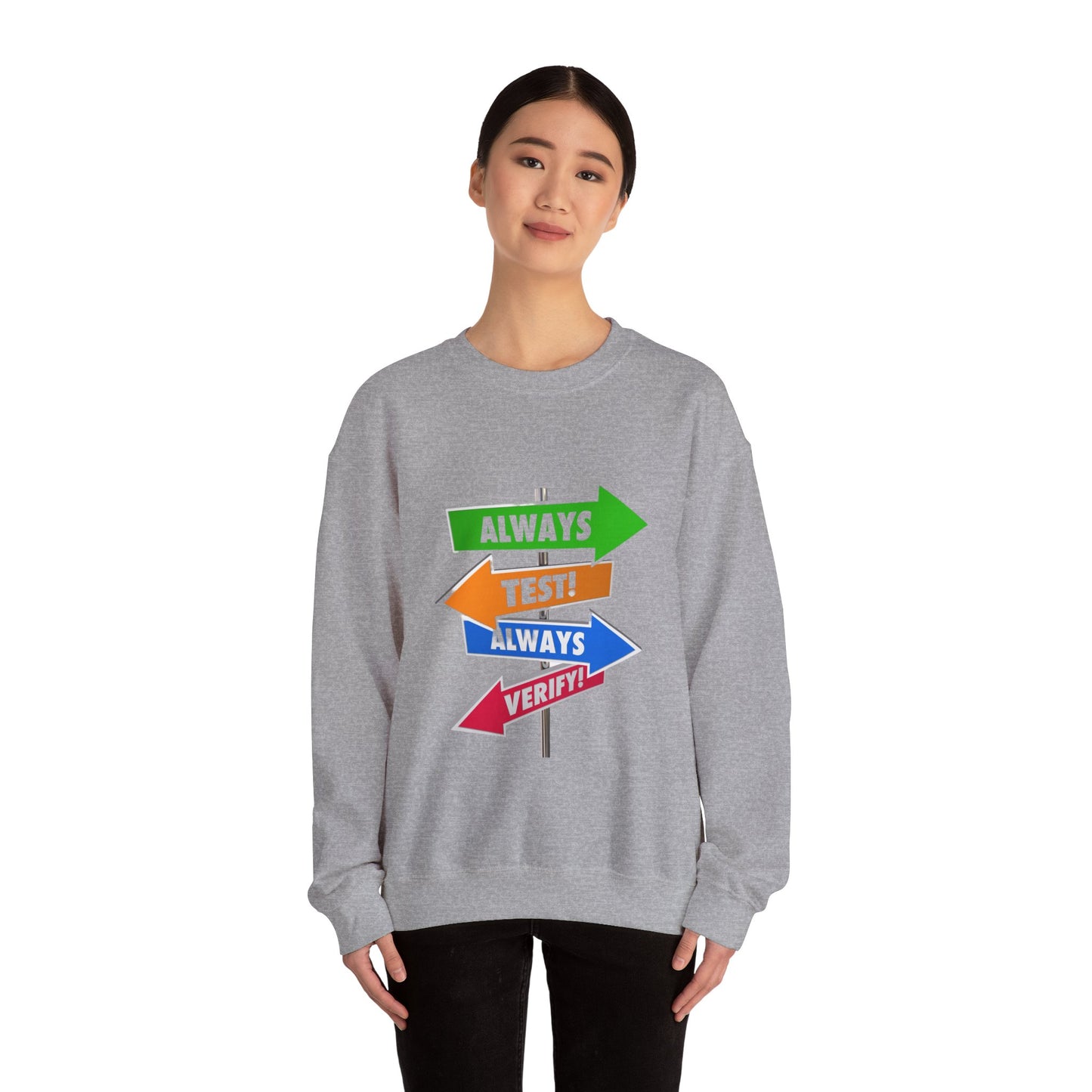 Unisex Heavy Blend™ Crewneck Sweatshirt - Vanachie Retail