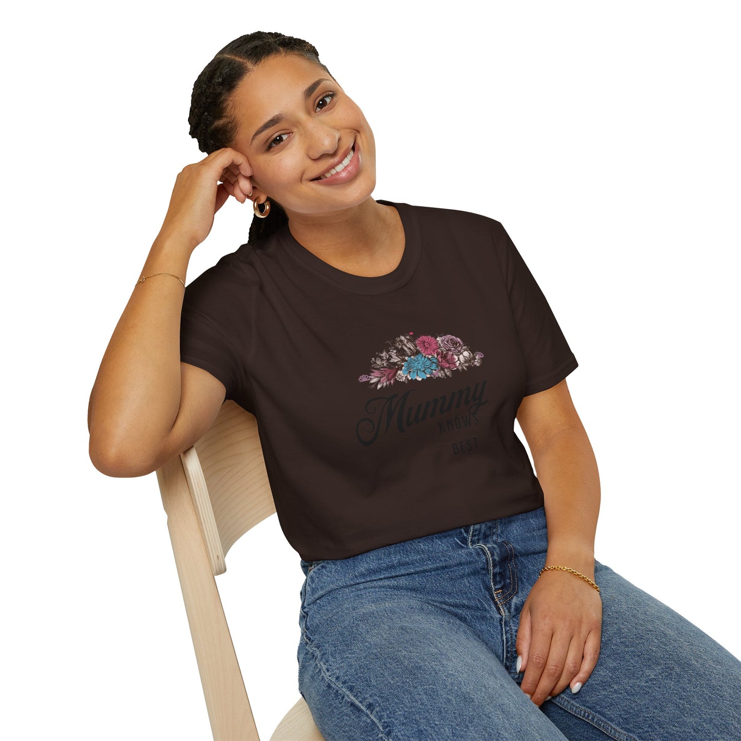 Mummy Knows Best Unisex Softstyle T-Shirt