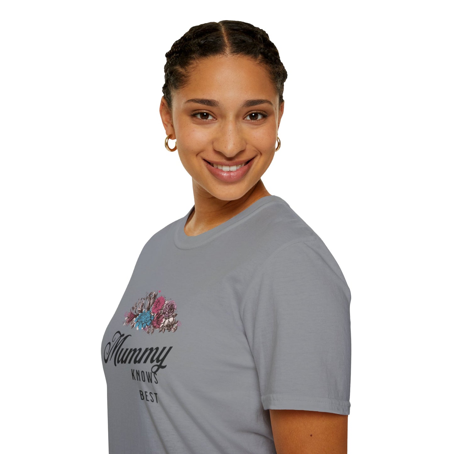 Mummy Knows Best Unisex Softstyle T-Shirt