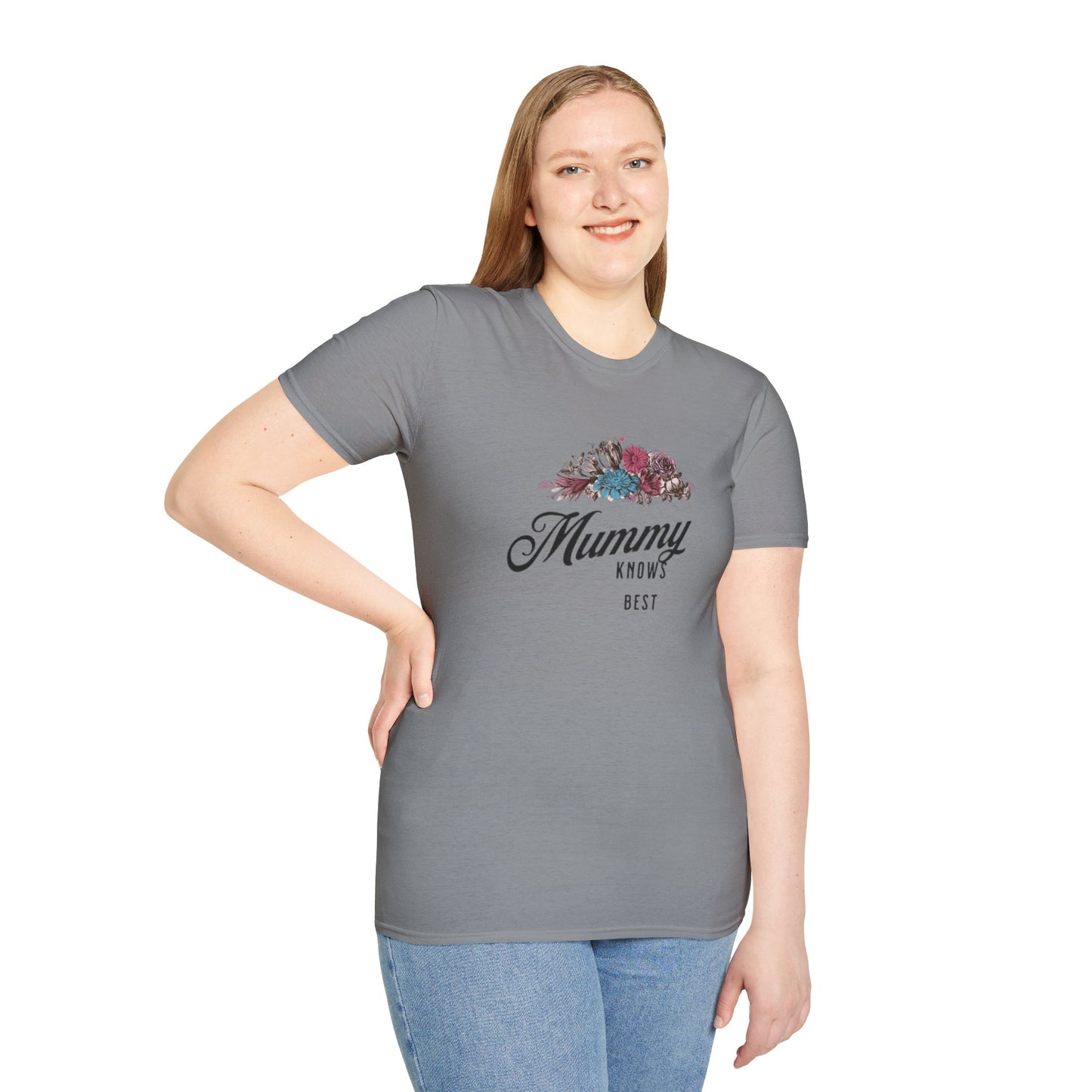 Mummy Knows Best Unisex Softstyle T-Shirt