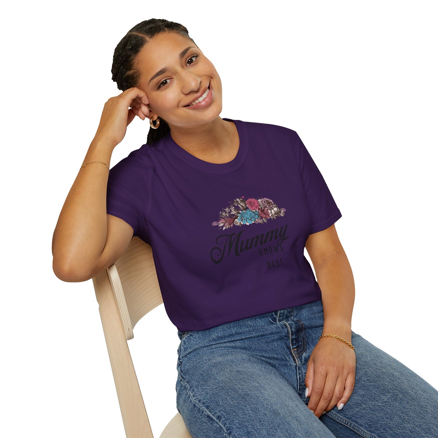 Mummy Knows Best Unisex Softstyle T-Shirt
