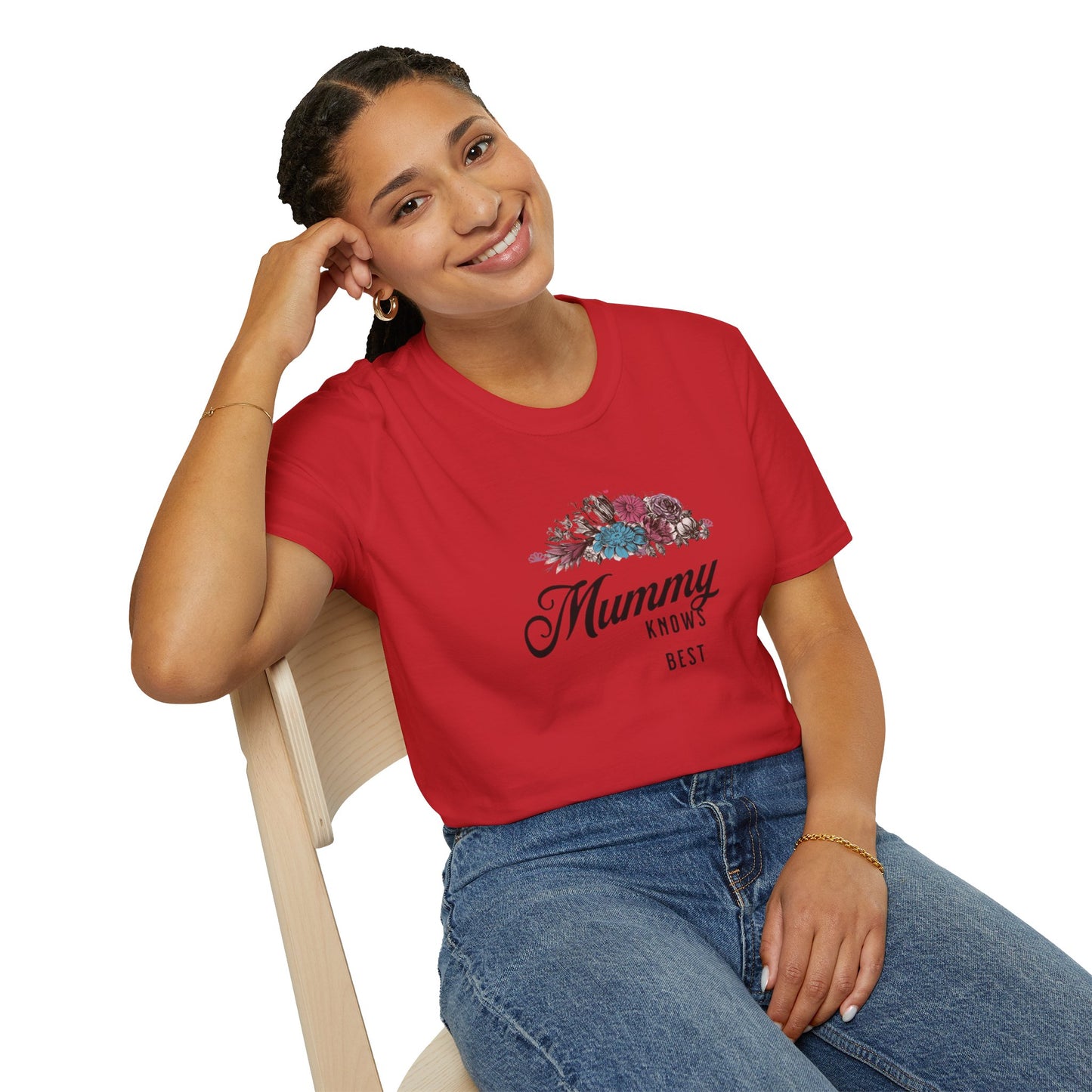 Mummy Knows Best Unisex Softstyle T-Shirt