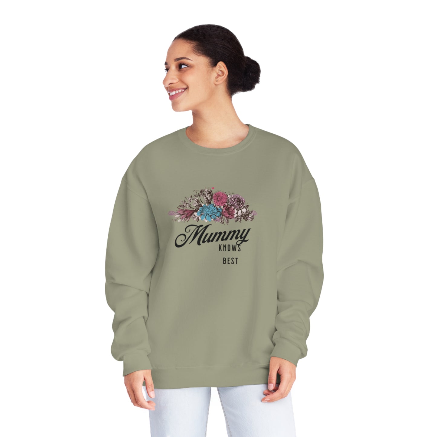 Mummy knows best Unisex NuBlend® Crewneck Sweatshirt