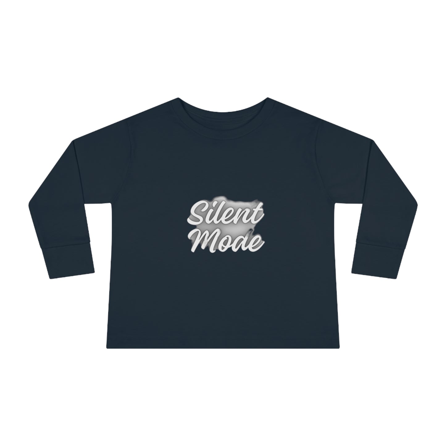 Silent Mode Toddler Long Sleeve Tee