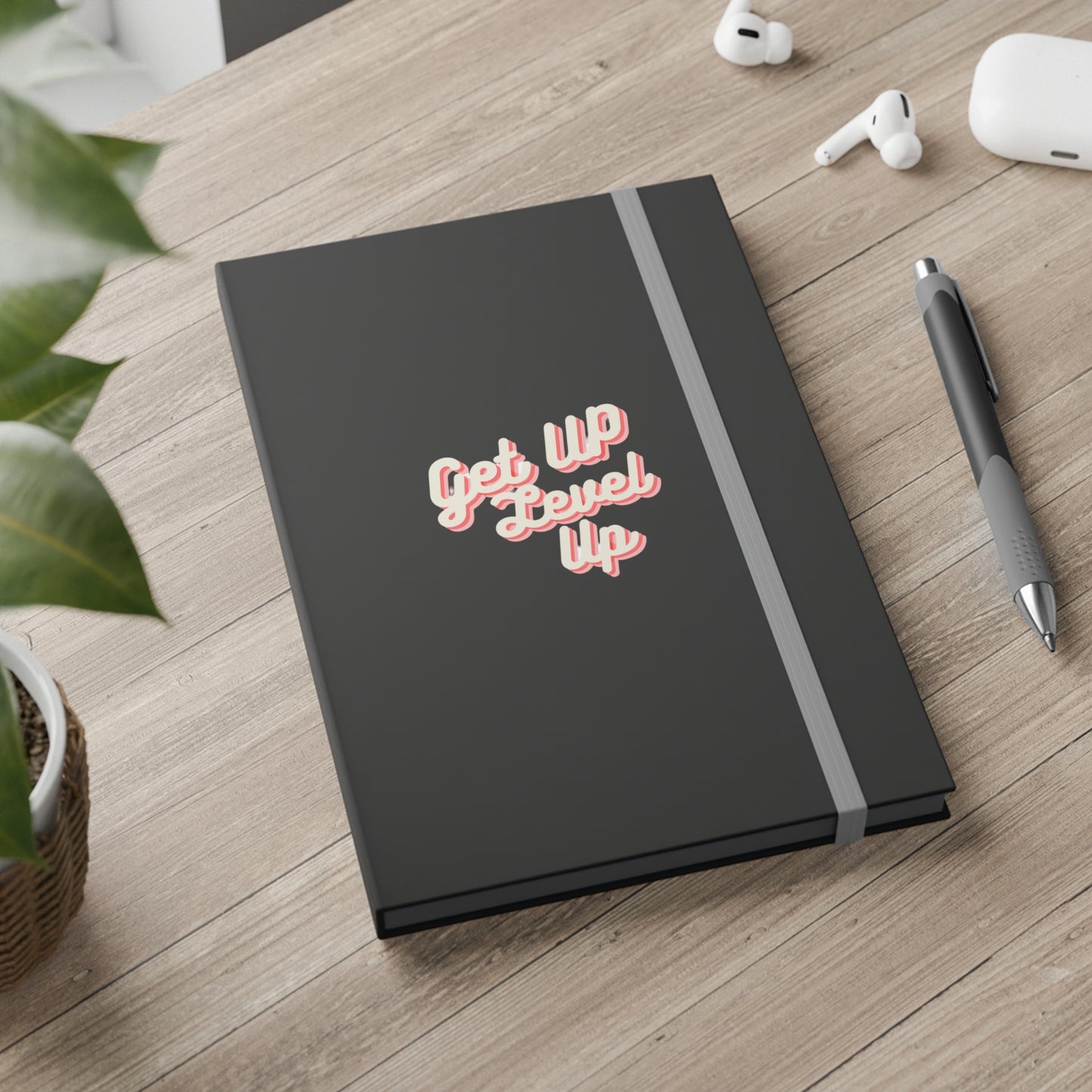 Get Up Level Up Color Contrast Notebook - Ruled