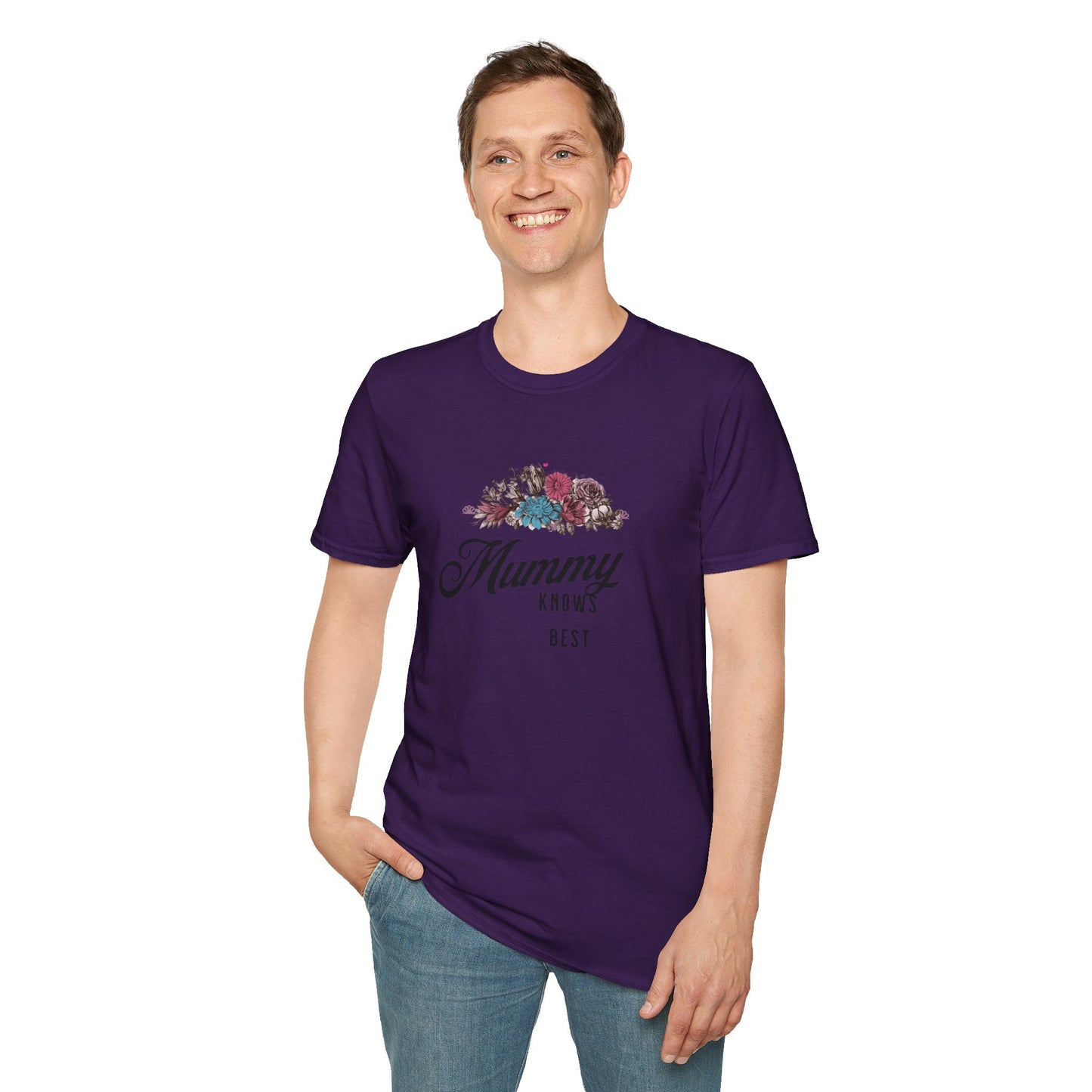 Mummy Knows Best Unisex Softstyle T-Shirt