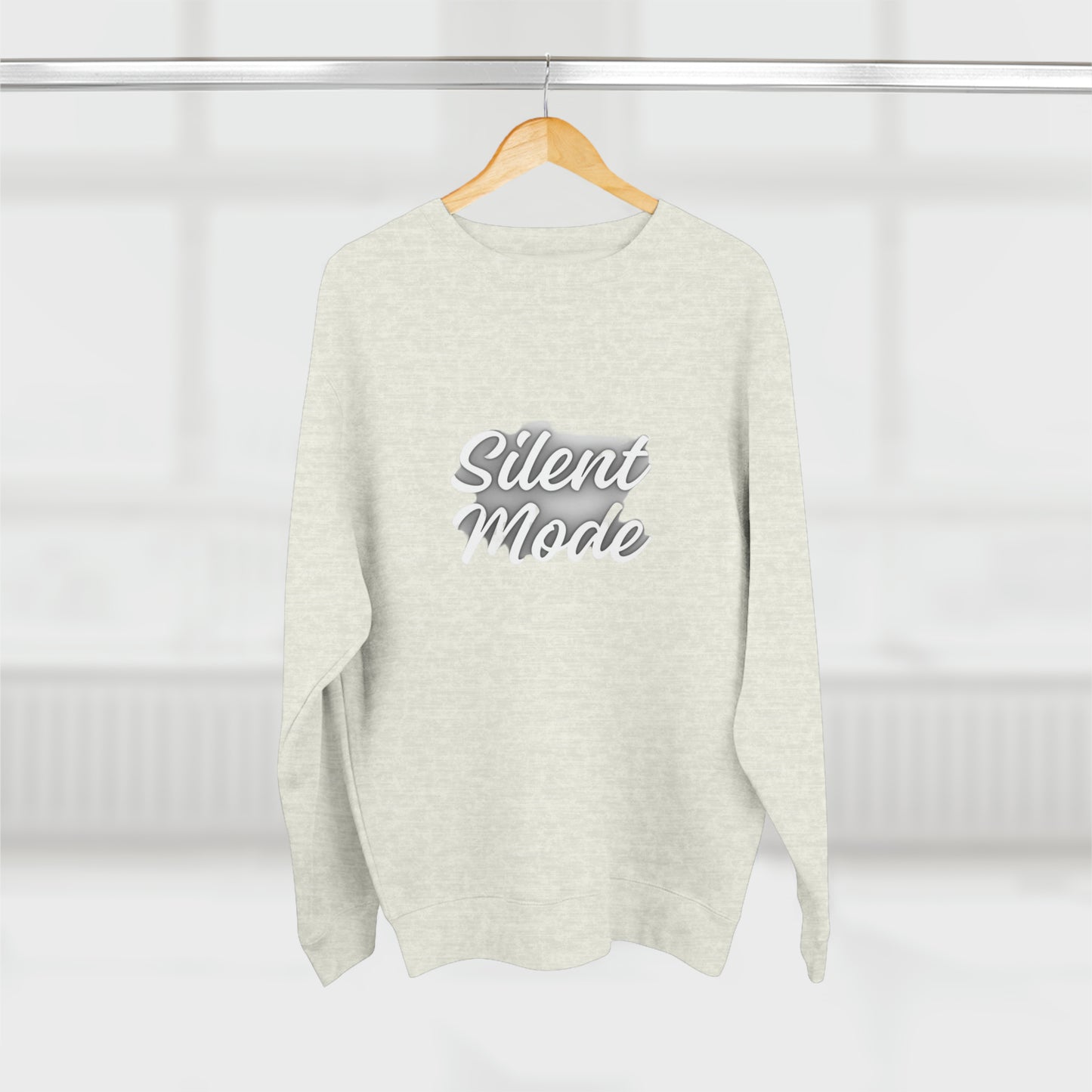Silent Mode Unisex Crewneck Sweatshirt