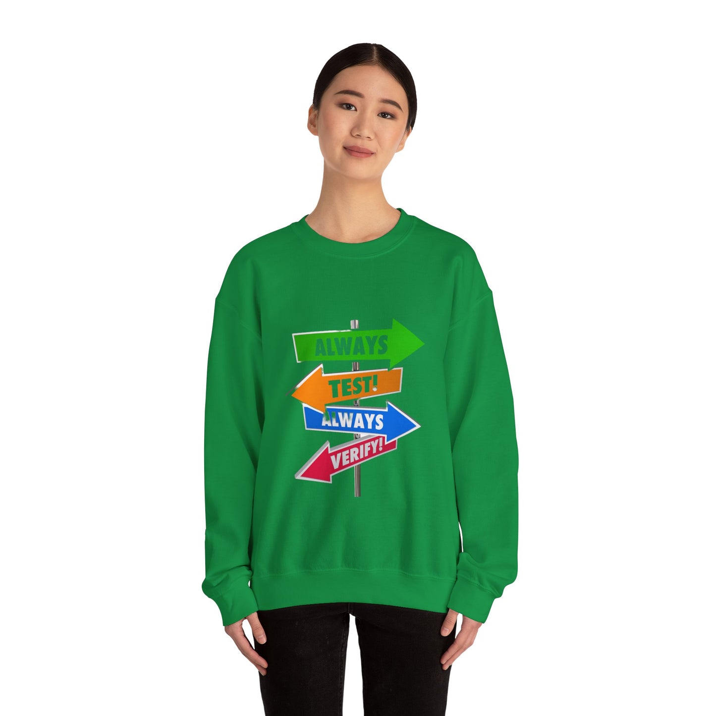 Unisex Heavy Blend™ Crewneck Sweatshirt - Vanachie Retail