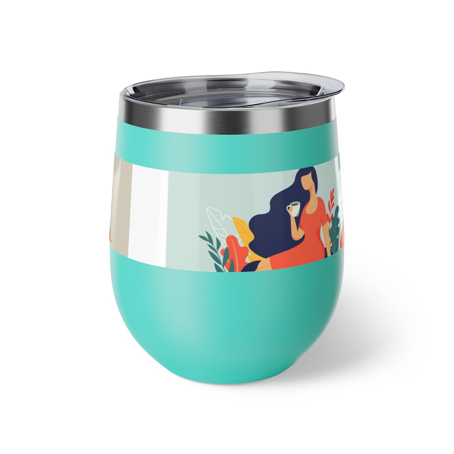 Relaxation Mood Copper Vacuum Insulated Cup, 12oz