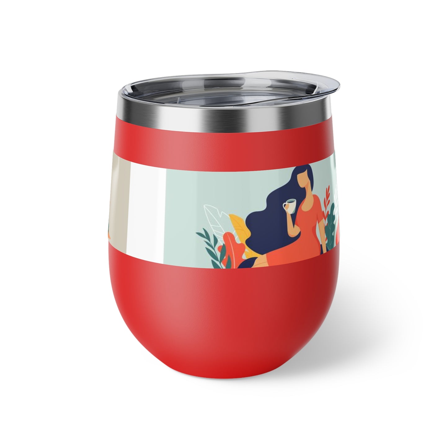 Relaxation Mood Copper Vacuum Insulated Cup, 12oz