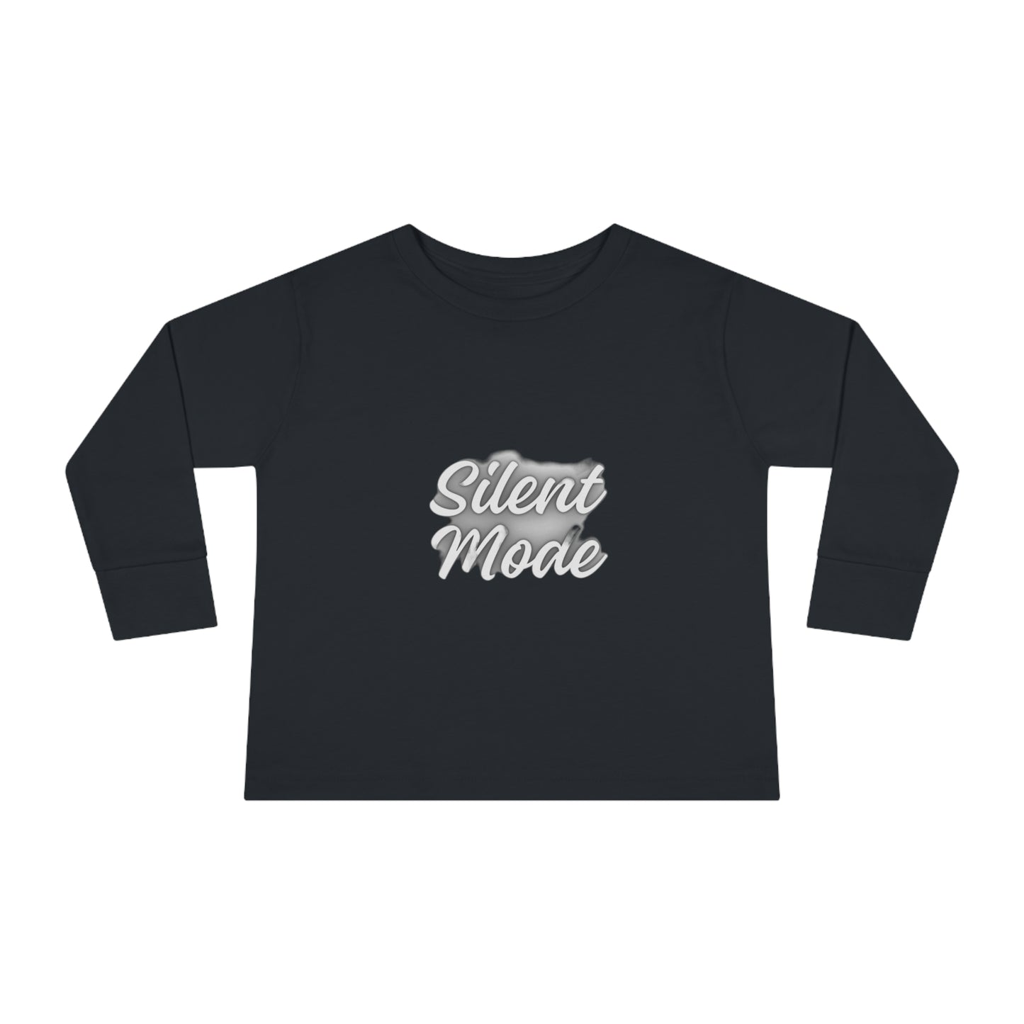 Silent Mode Toddler Long Sleeve Tee