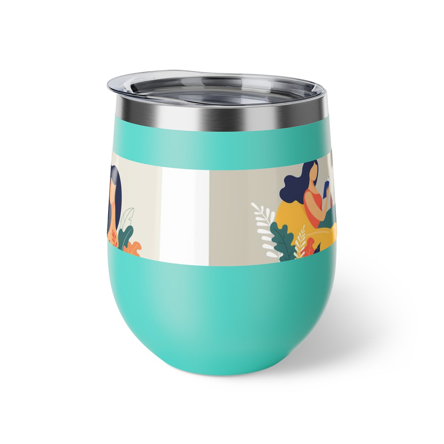 Relaxation Mood Copper Vacuum Insulated Cup, 12oz