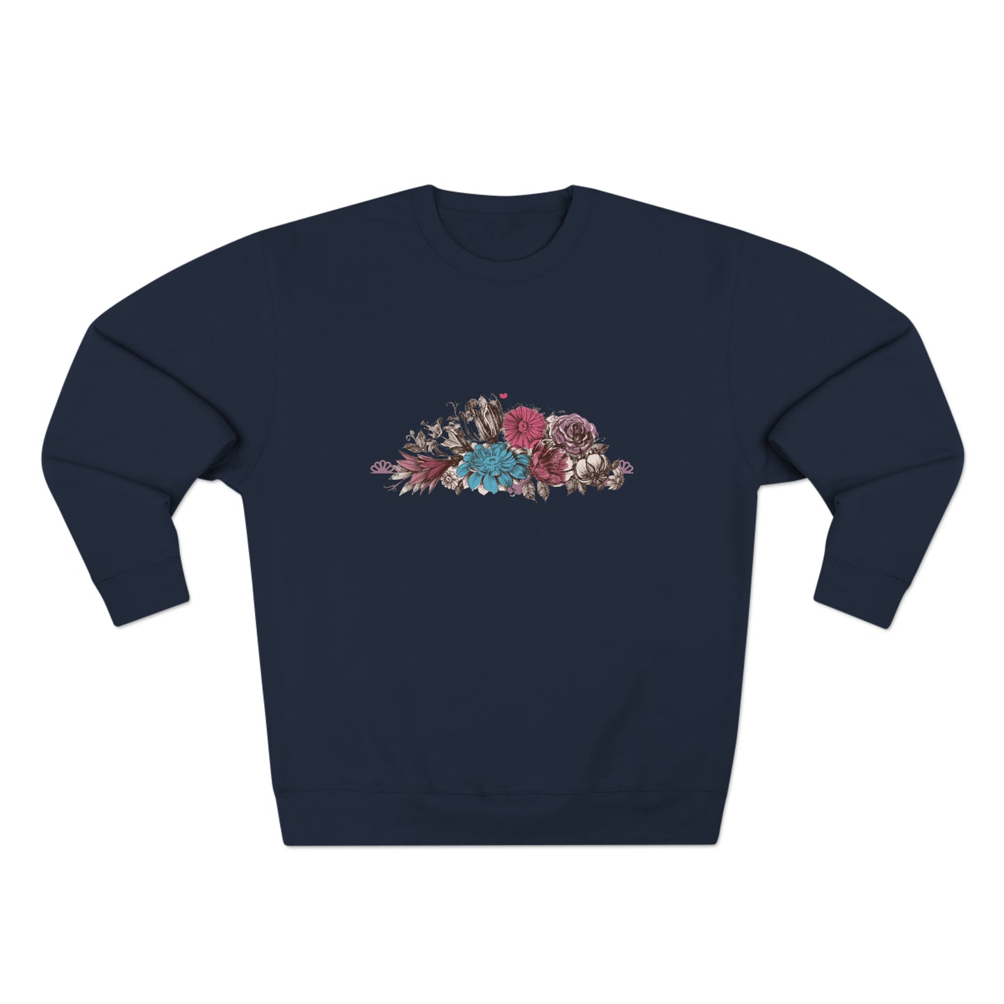 Floral Bliss Unisex Crewneck Sweatshirt
