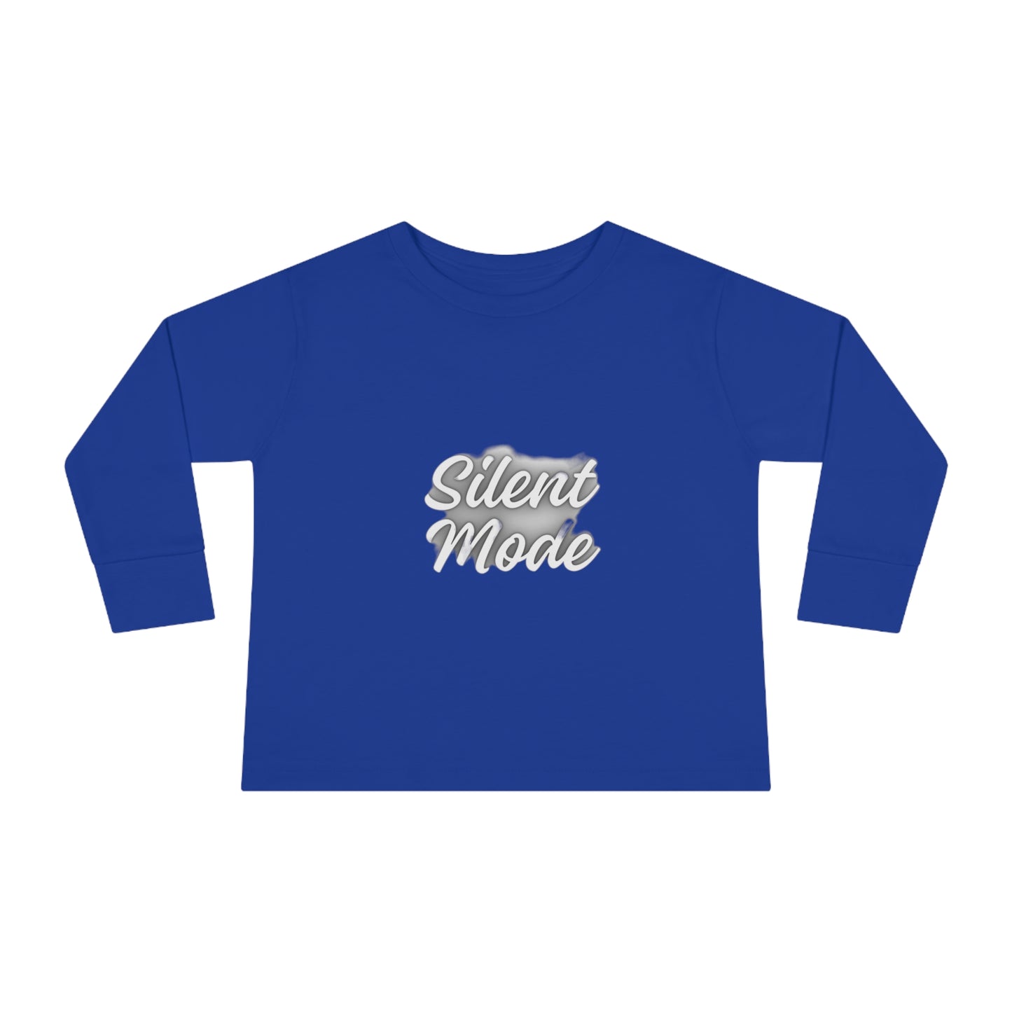 Silent Mode Toddler Long Sleeve Tee