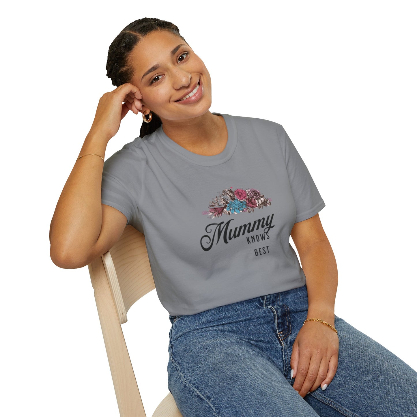 Mummy Knows Best Unisex Softstyle T-Shirt