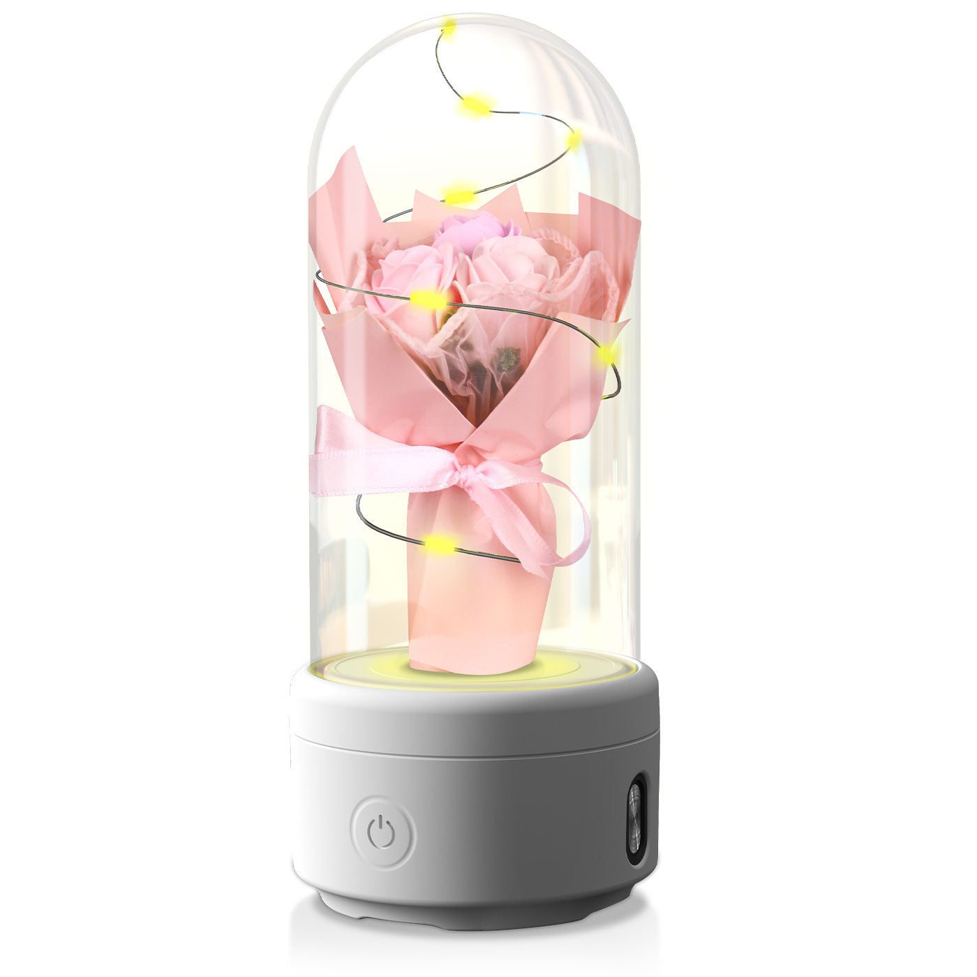2 In 1 Bouquet LED Light with Bluetooth Speaker
