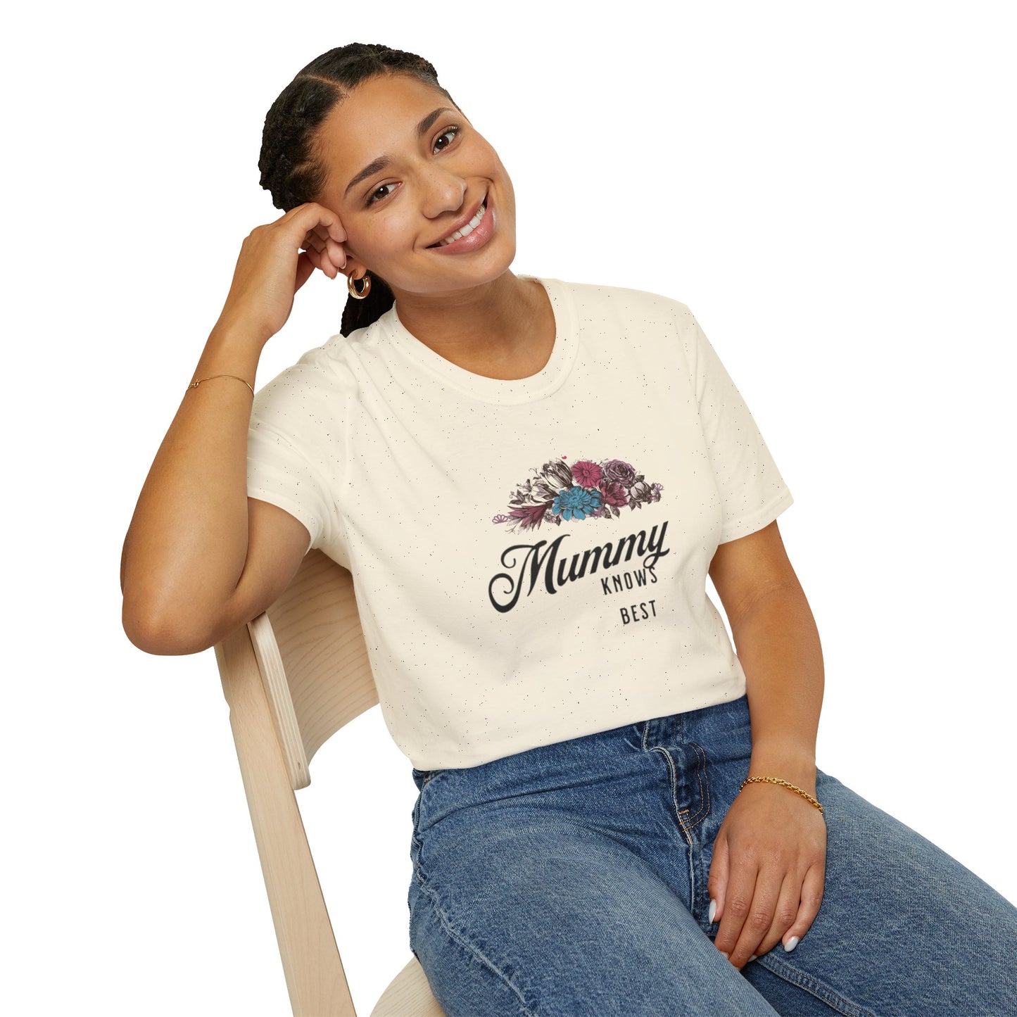 Mummy Knows Best Unisex Softstyle T-Shirt
