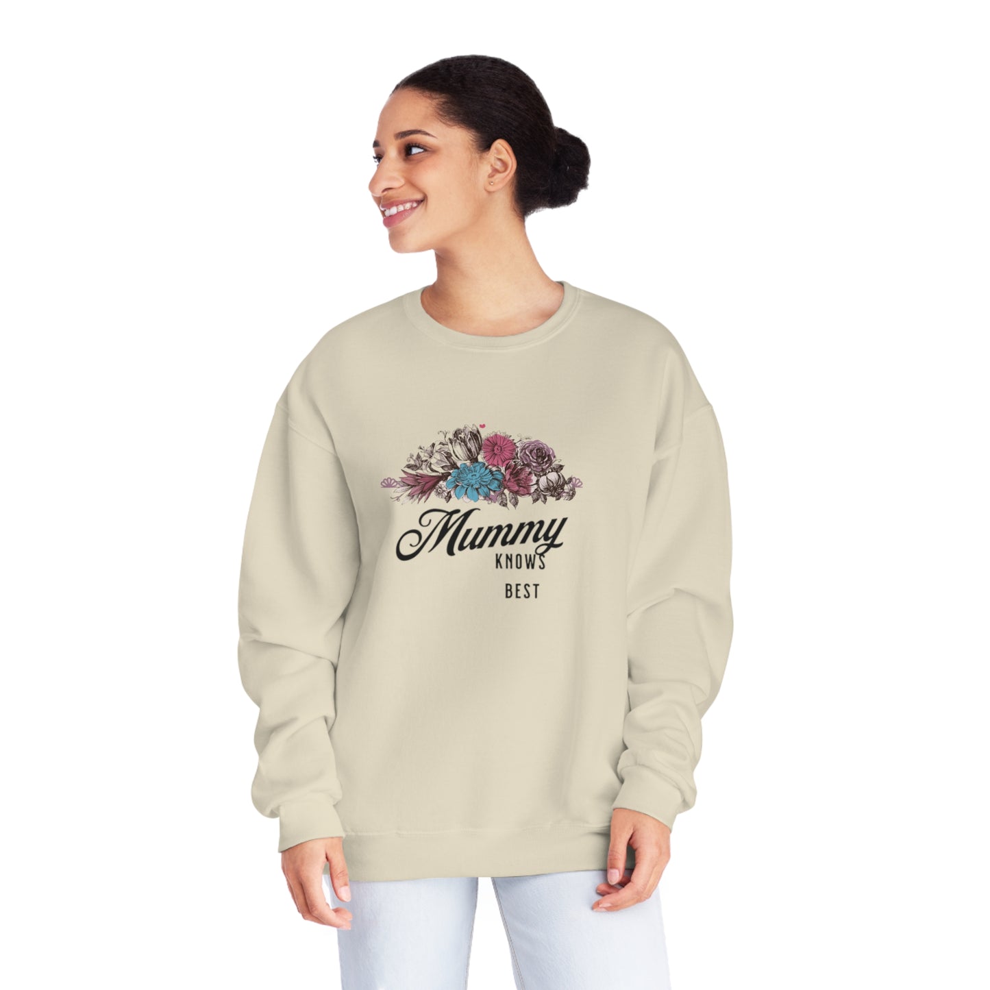Mummy knows best Unisex NuBlend® Crewneck Sweatshirt