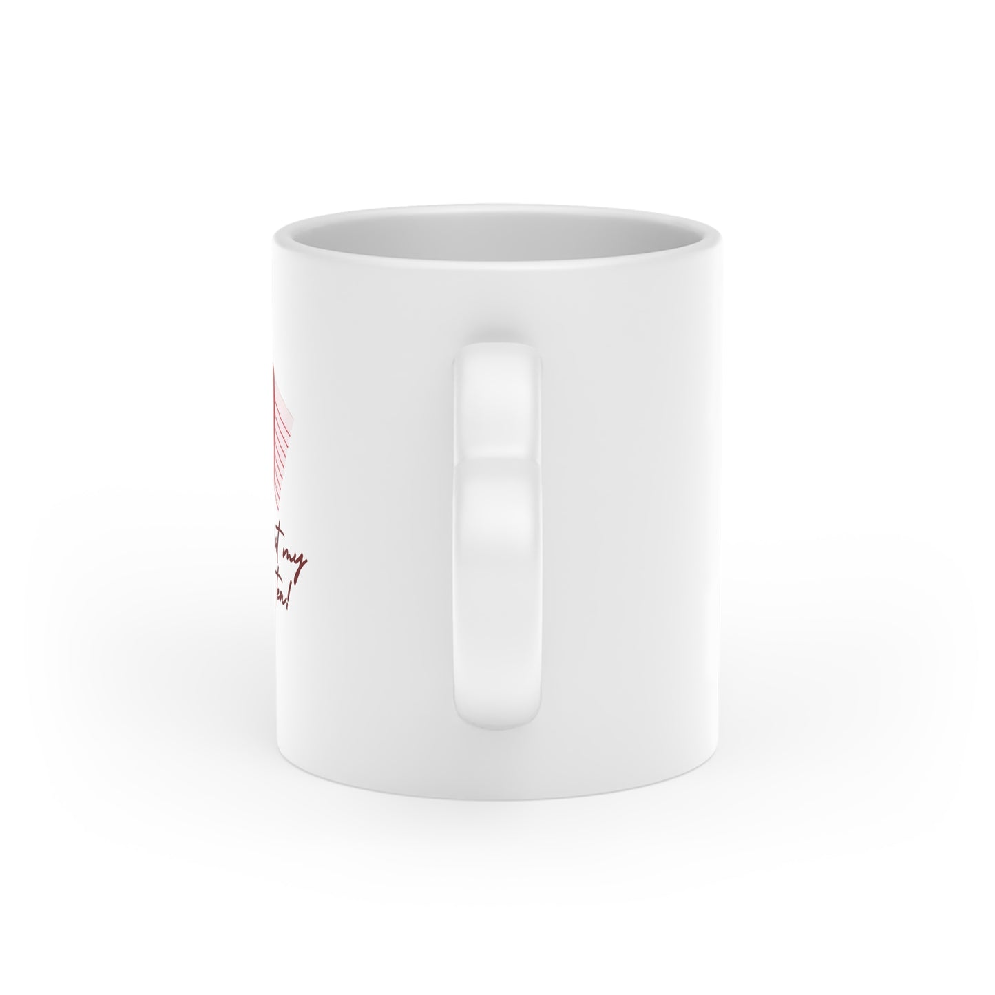 You just my Cup of Tea Heart-Shaped Mug