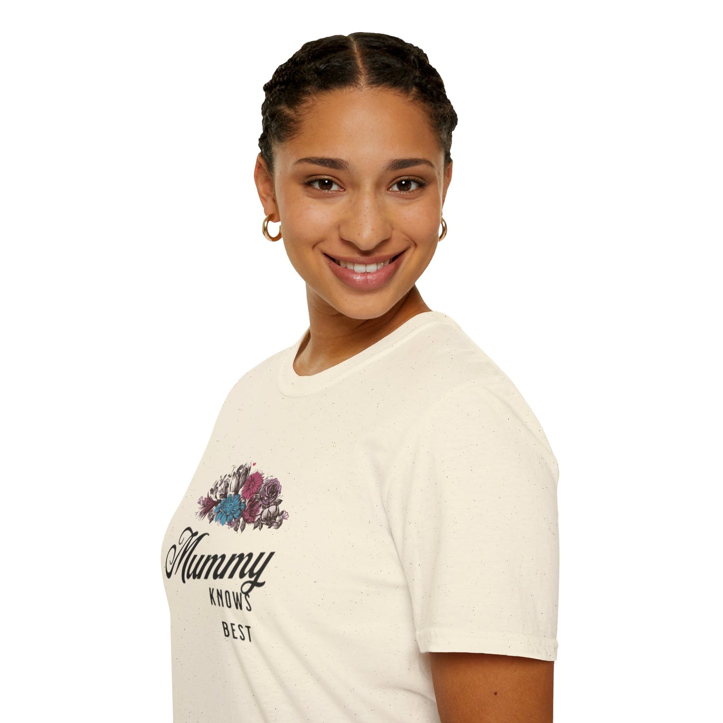 Mummy Knows Best Unisex Softstyle T-Shirt