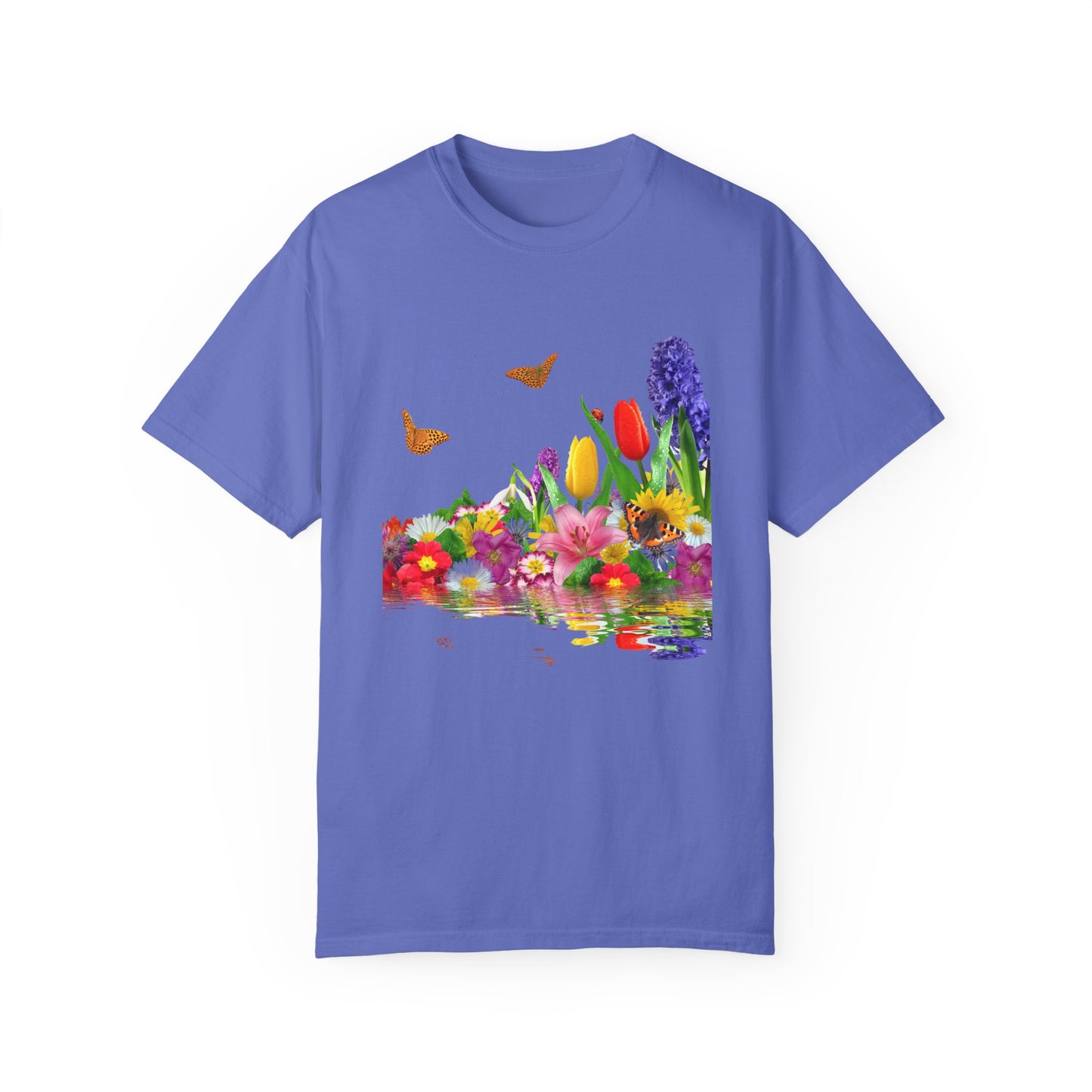 Eden's Bloom Unisex Garment-Dyed T-shirt
