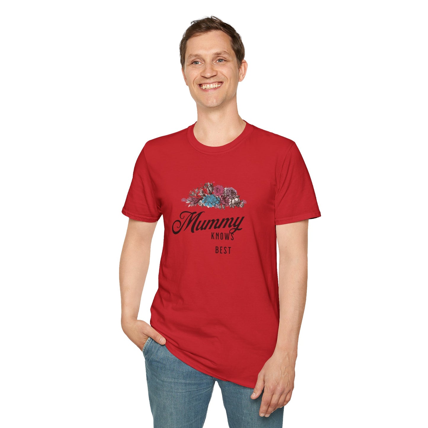 Mummy Knows Best Unisex Softstyle T-Shirt