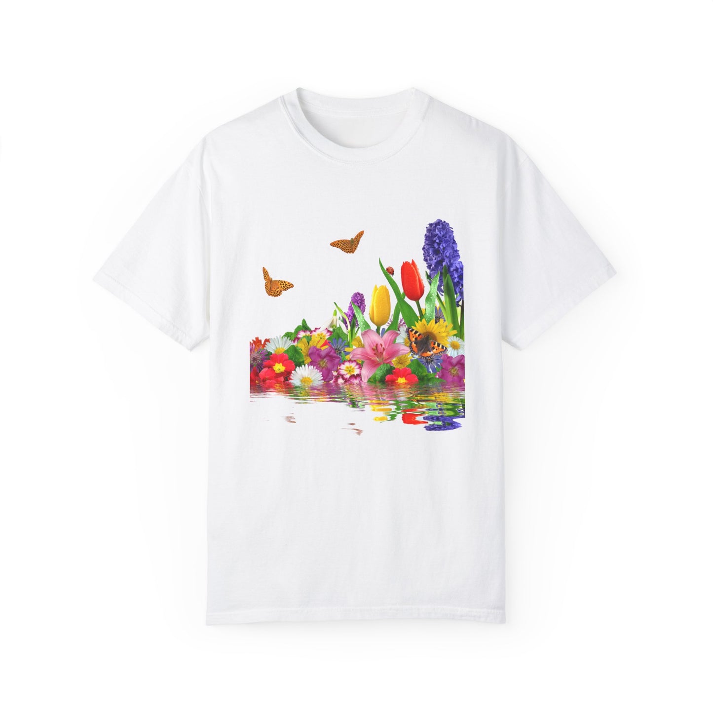 Eden's Bloom Unisex Garment-Dyed T-shirt