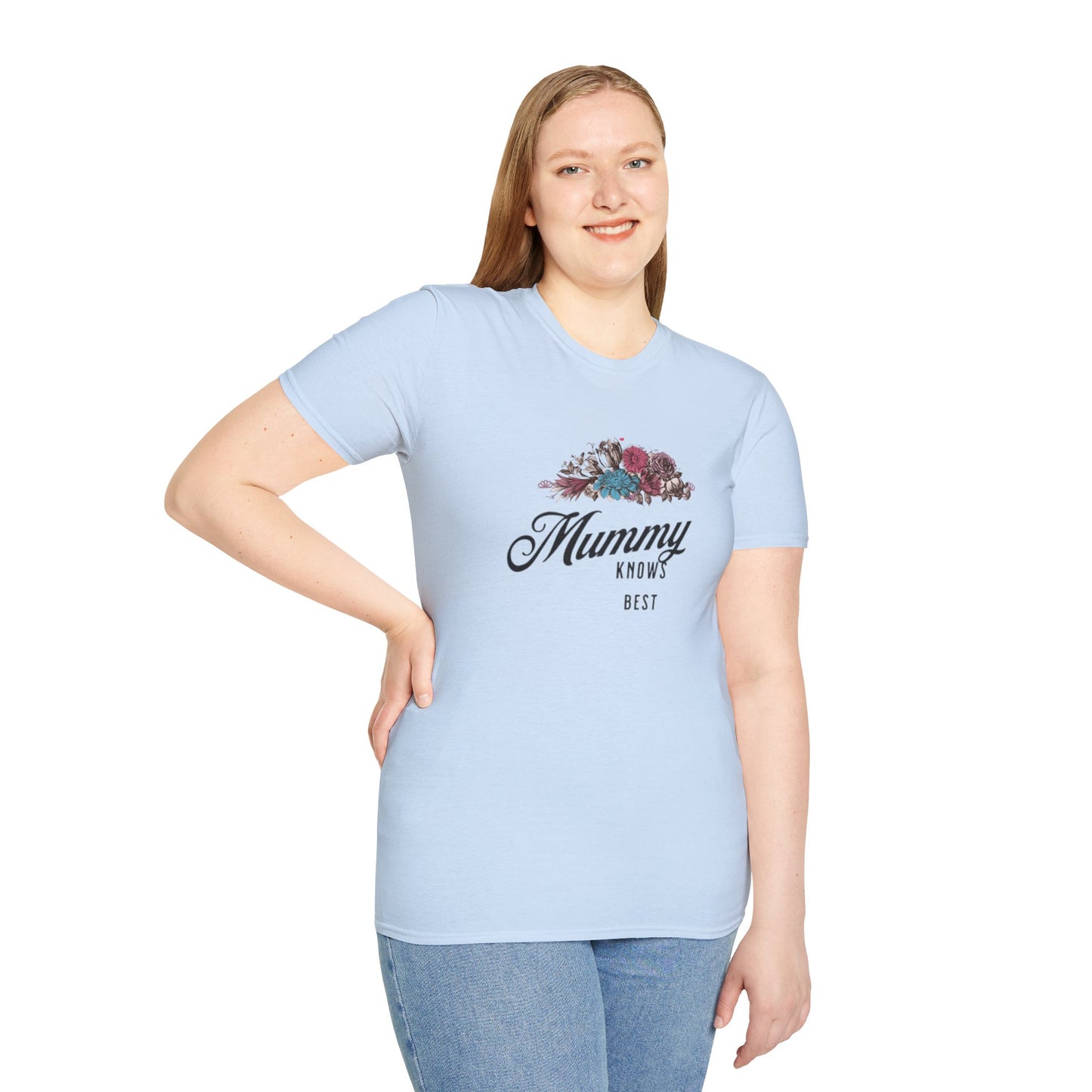 Mummy Knows Best Unisex Softstyle T-Shirt