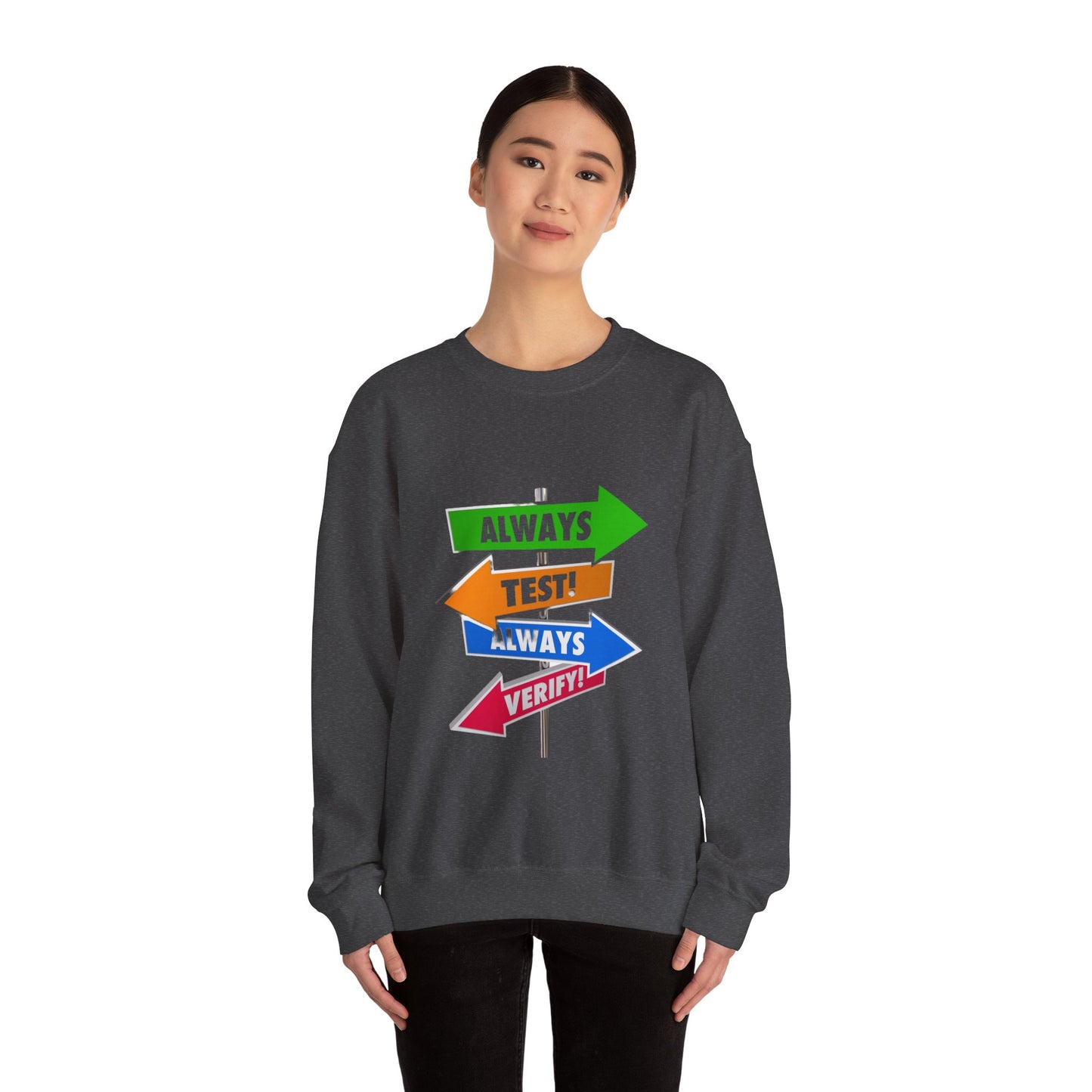 Unisex Heavy Blend™ Crewneck Sweatshirt - Vanachie Retail