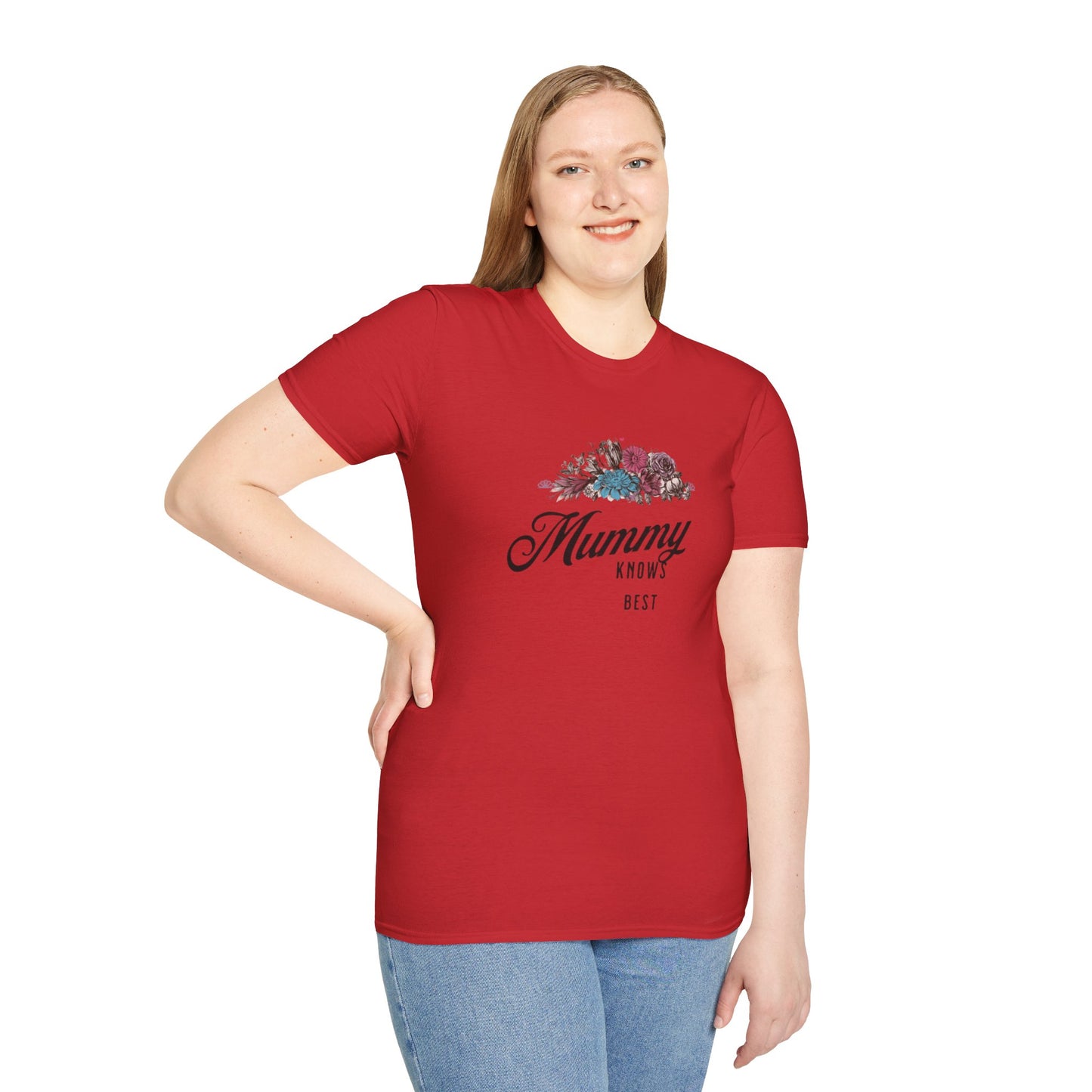 Mummy Knows Best Unisex Softstyle T-Shirt