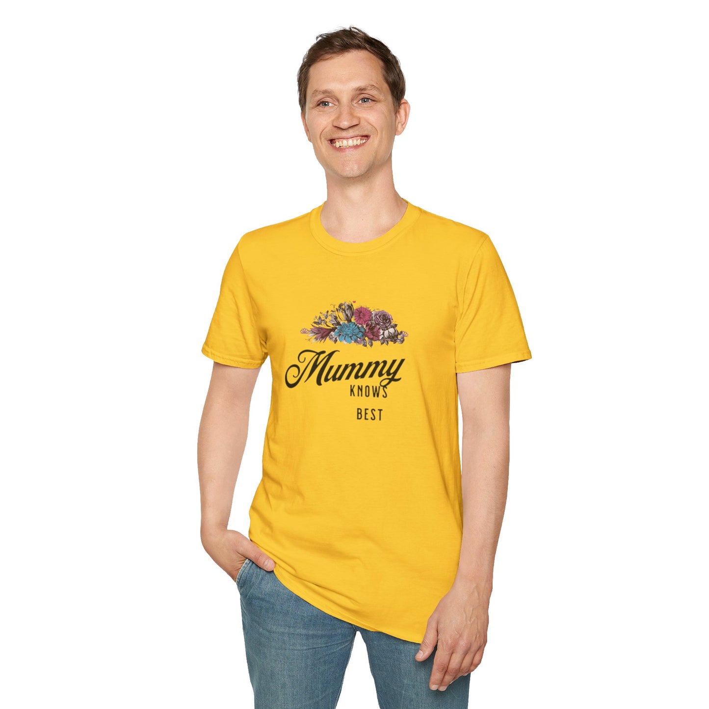 Mummy Knows Best Unisex Softstyle T-Shirt