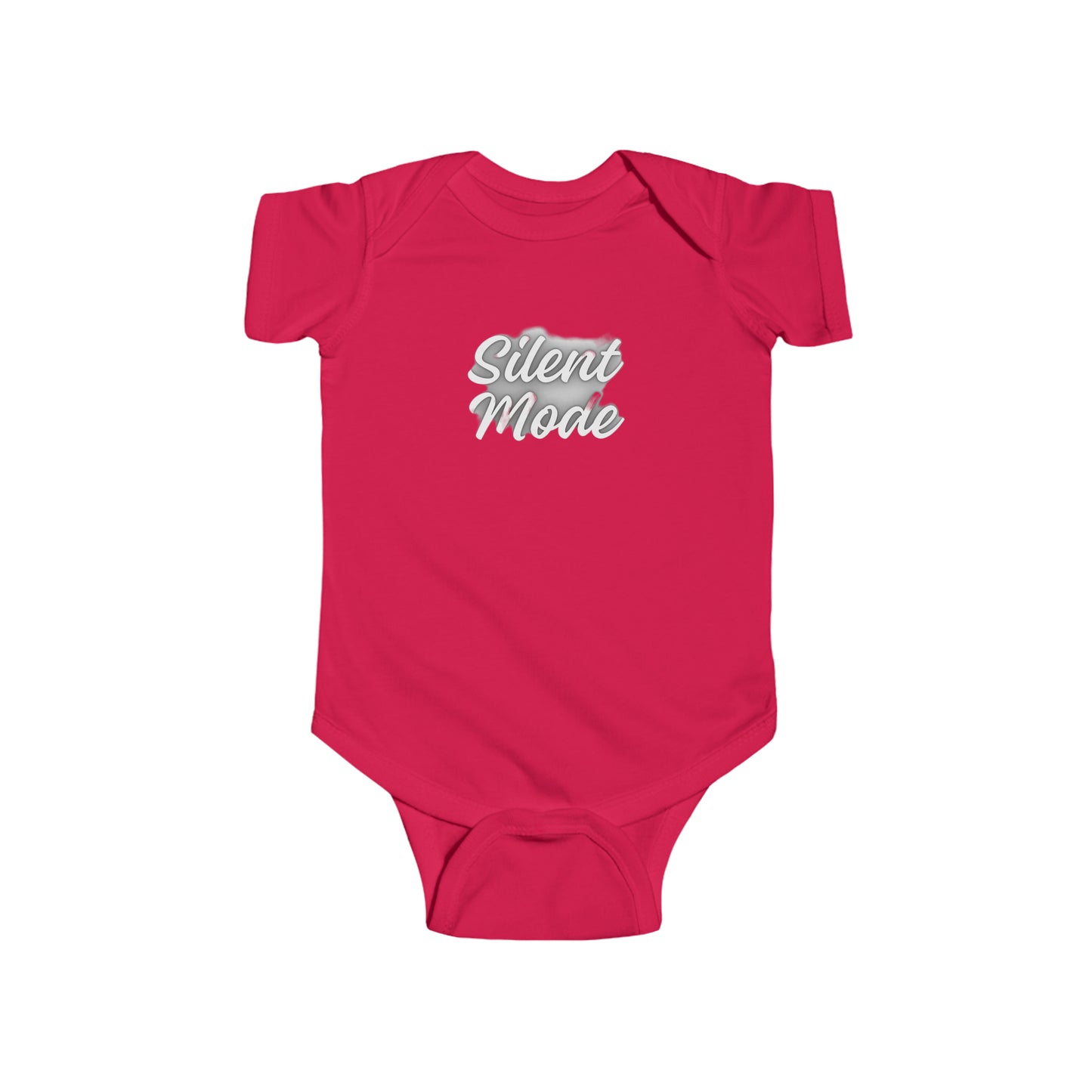 Silent Mode Infant Fine Jersey Bodysuit