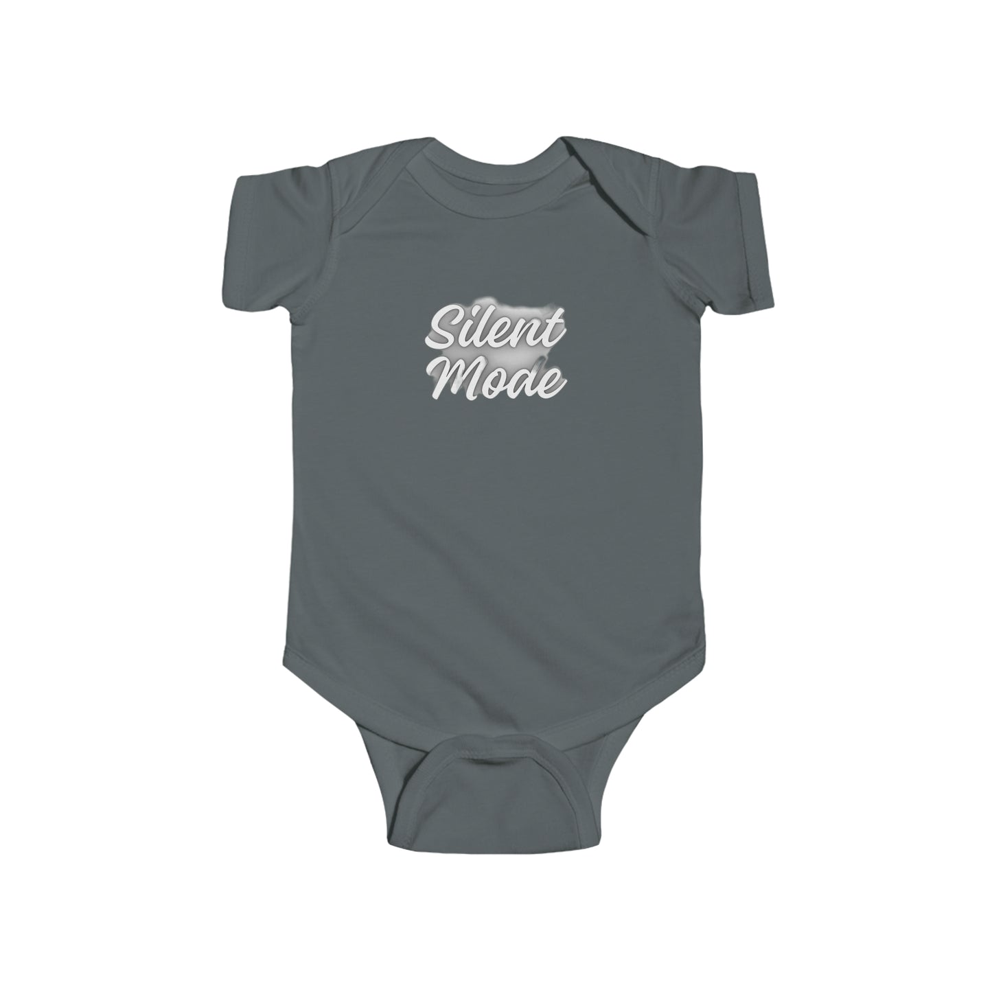 Silent Mode Infant Fine Jersey Bodysuit