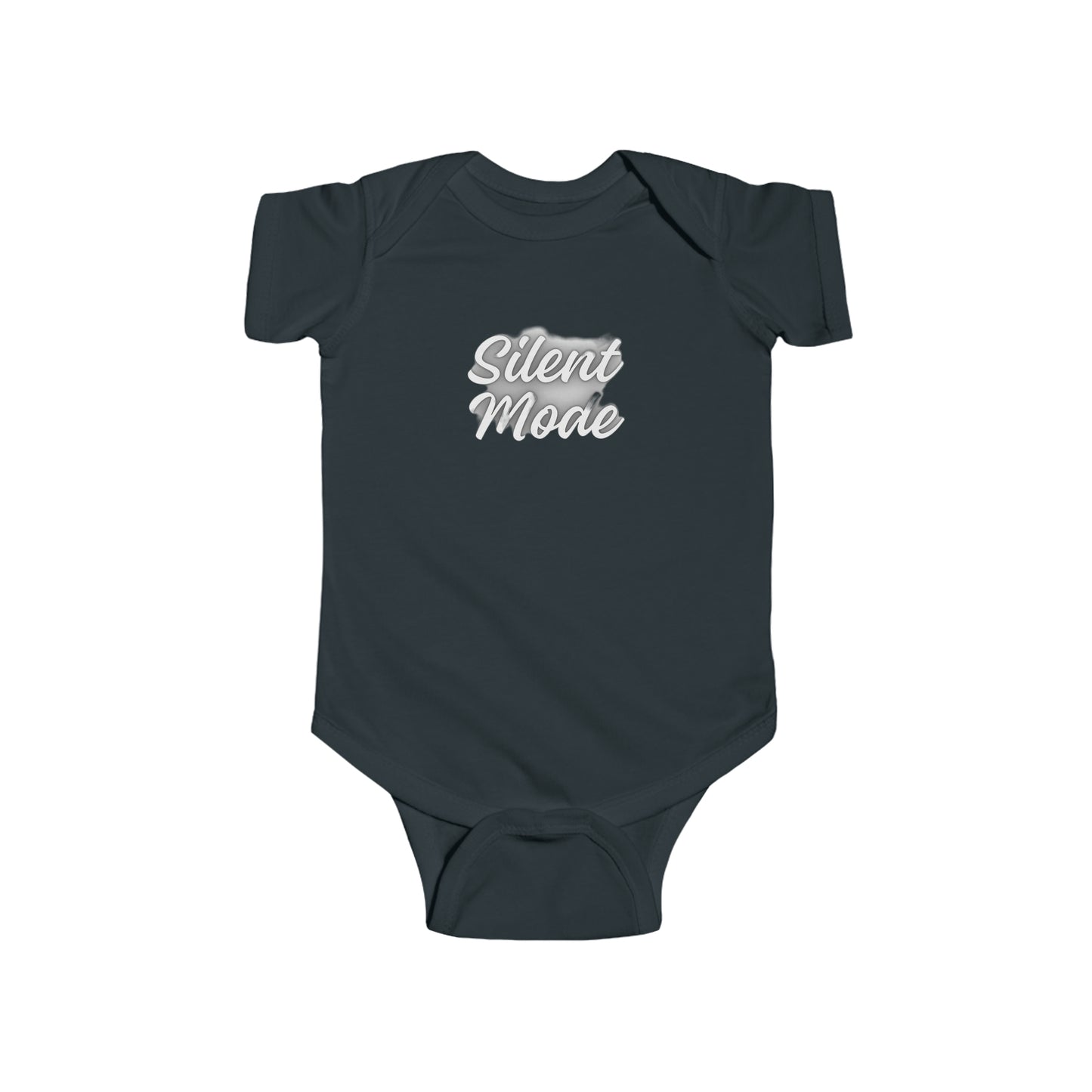 Silent Mode Infant Fine Jersey Bodysuit