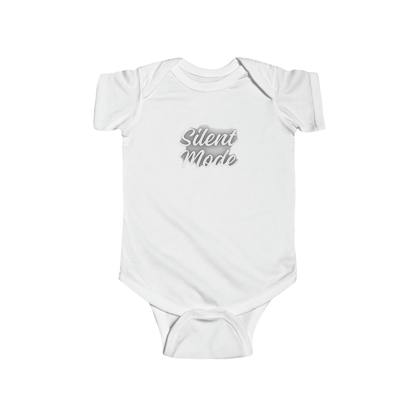 Silent Mode Infant Fine Jersey Bodysuit