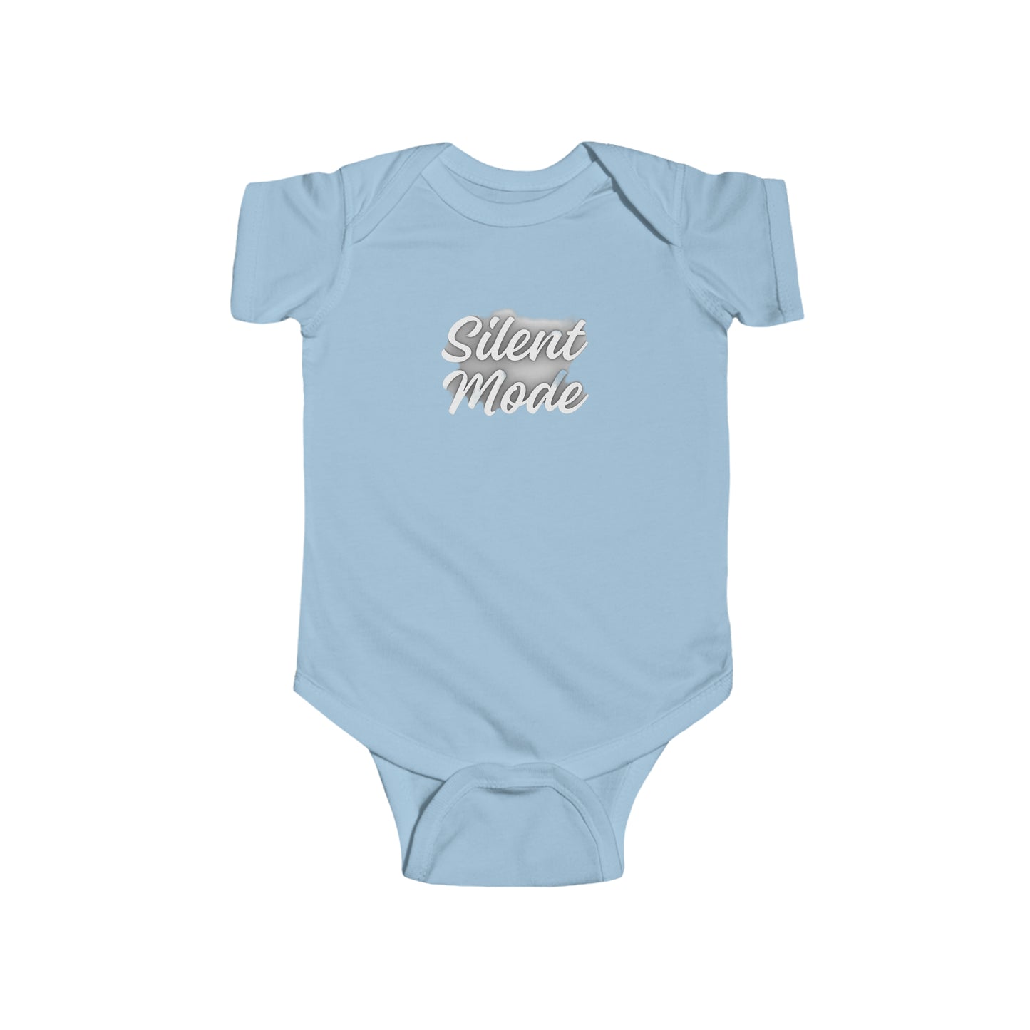 Silent Mode Infant Fine Jersey Bodysuit