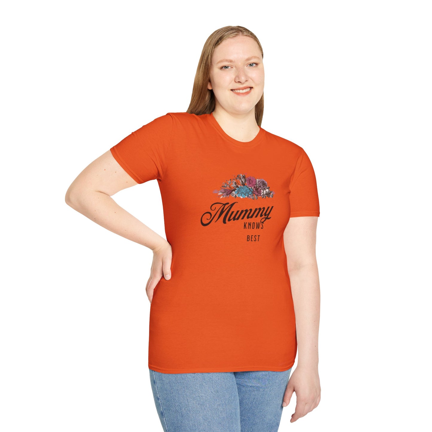 Mummy Knows Best Unisex Softstyle T-Shirt