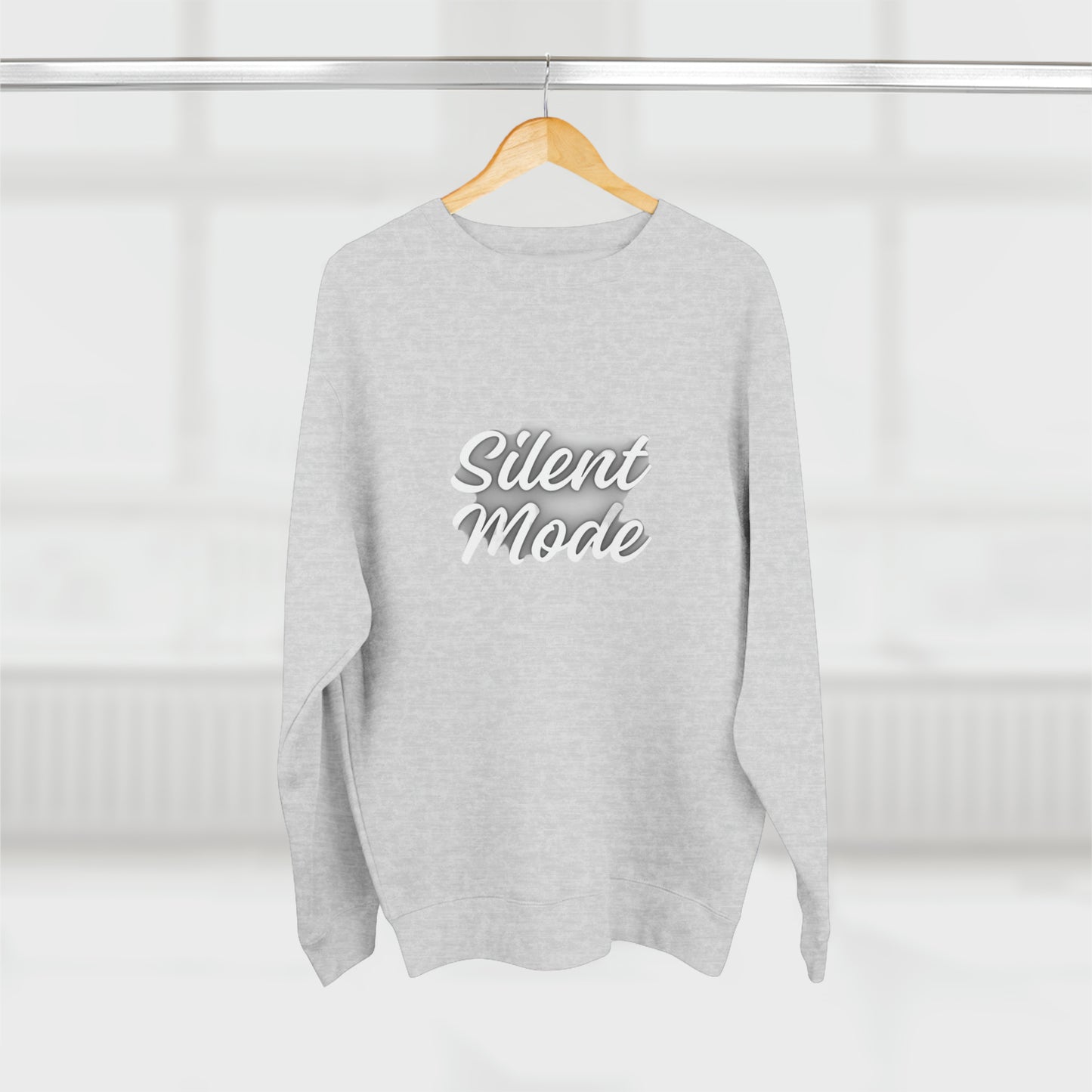 Silent Mode Unisex Crewneck Sweatshirt