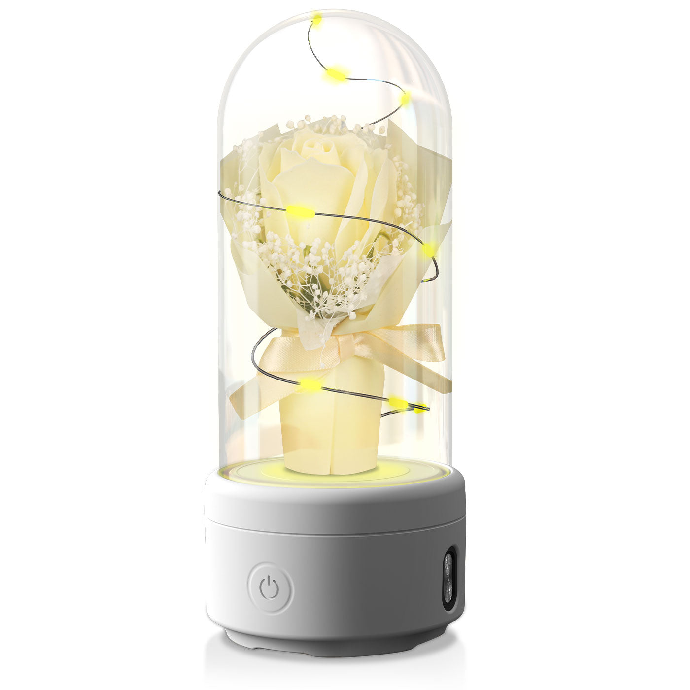 2 In 1 Bouquet LED Light with Bluetooth Speaker