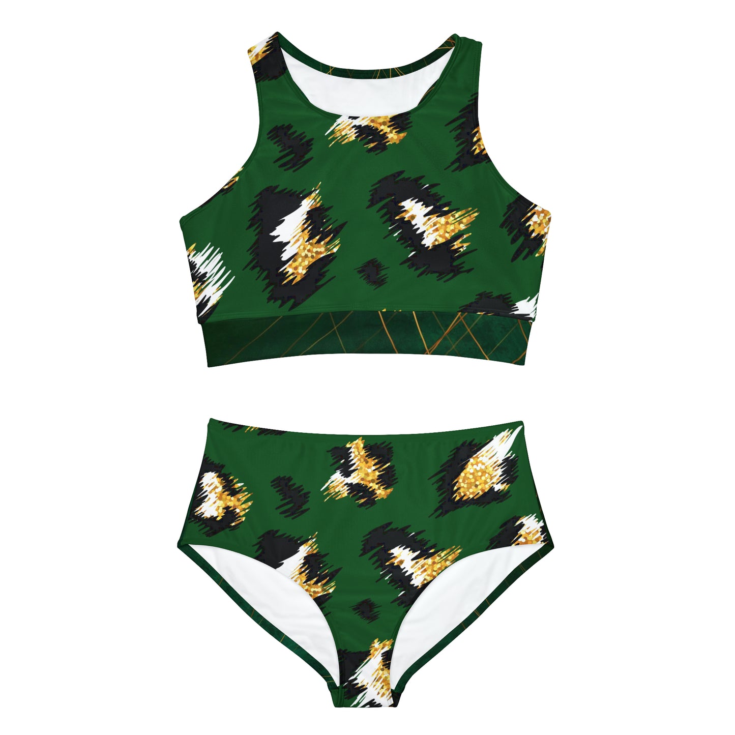 Sporty Bikini Set (AOP) - Vanachie Retail