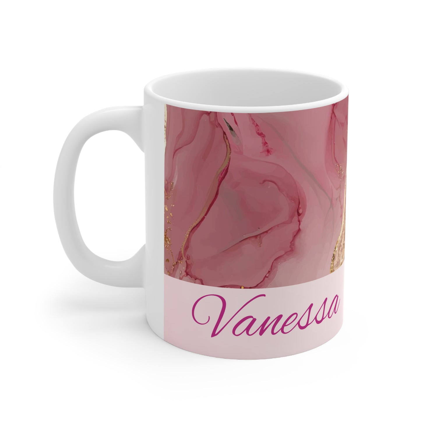 Pink Customised Mug